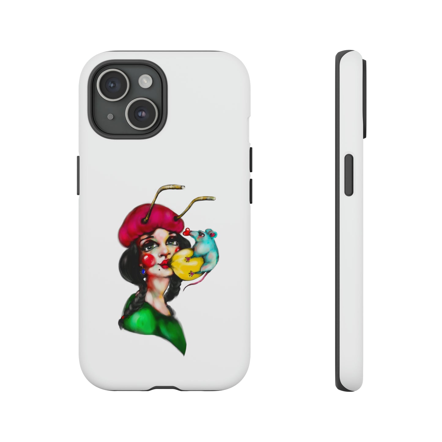 Design #211 White BKG-Tough Cases - MahaCase