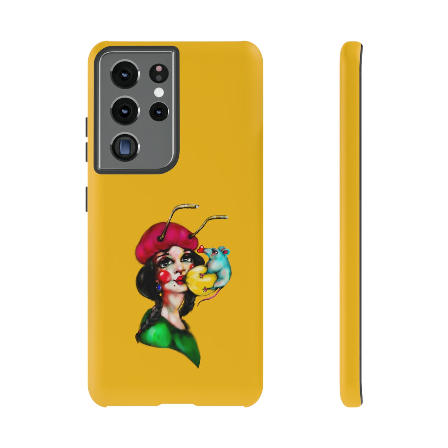Design #211 Yellow BKG-Tough Cases