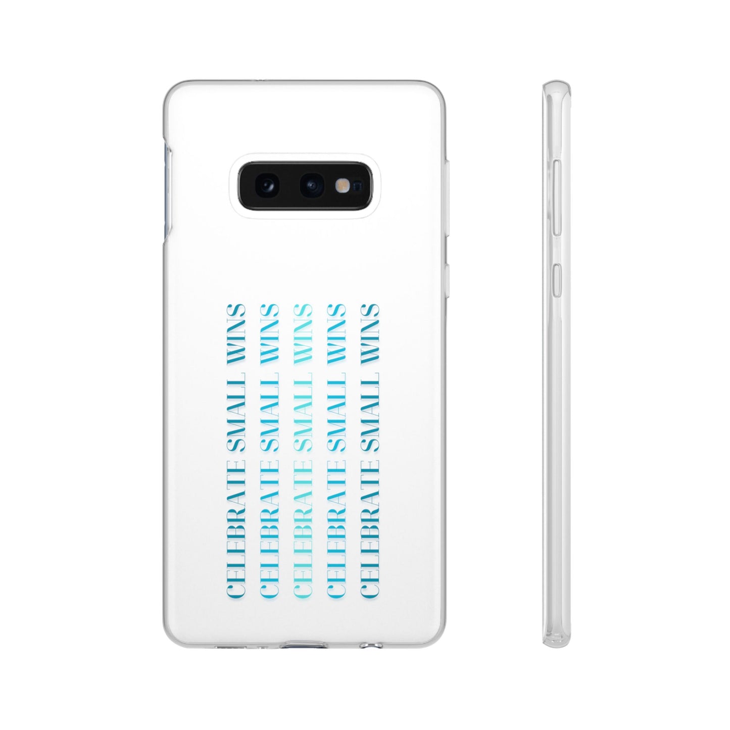 Celebrate Small Wins #22 Flexi Cases iPhone Samsung Gift Packaging - MahaCase