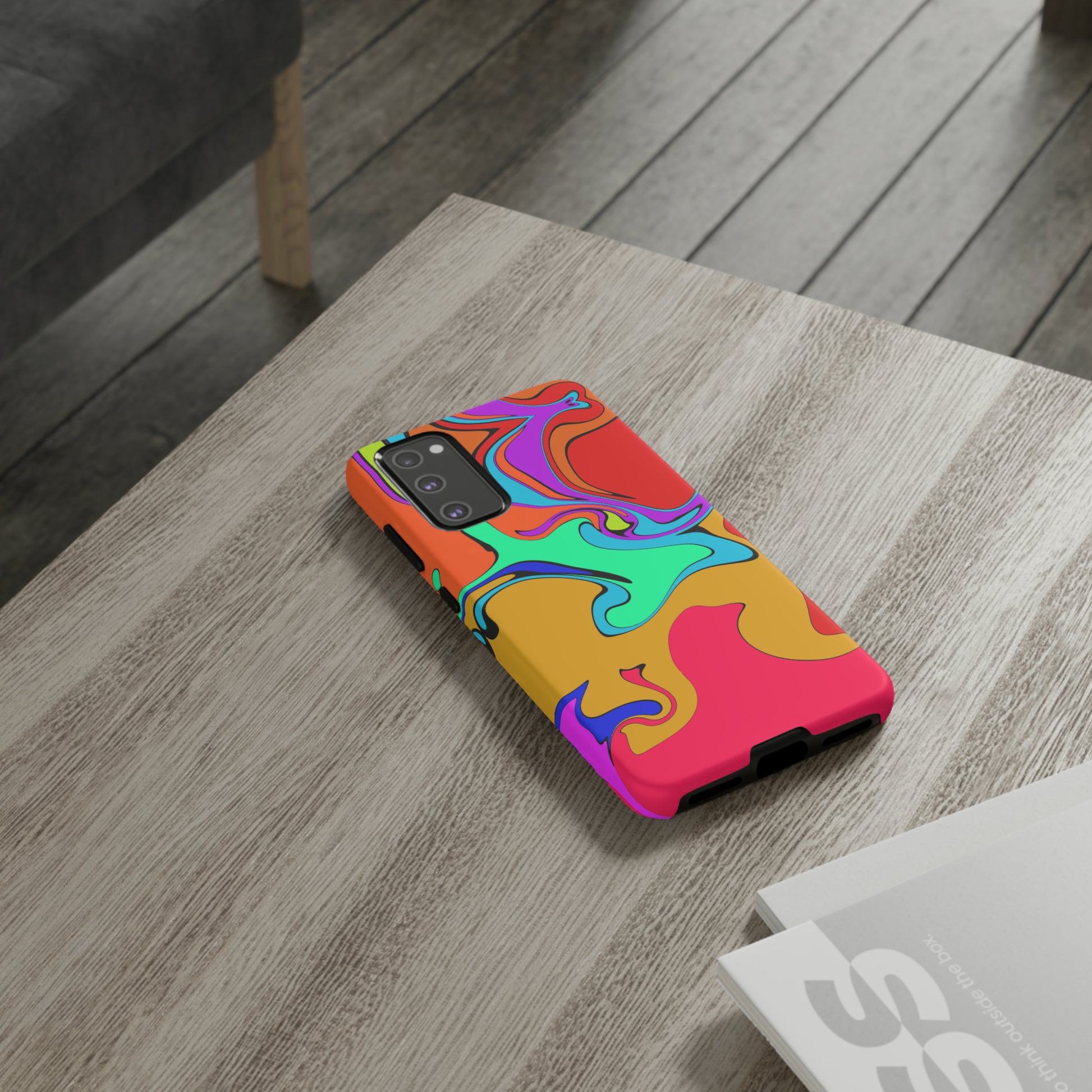 Color Swirl #22-Tough Cases - MahaCase