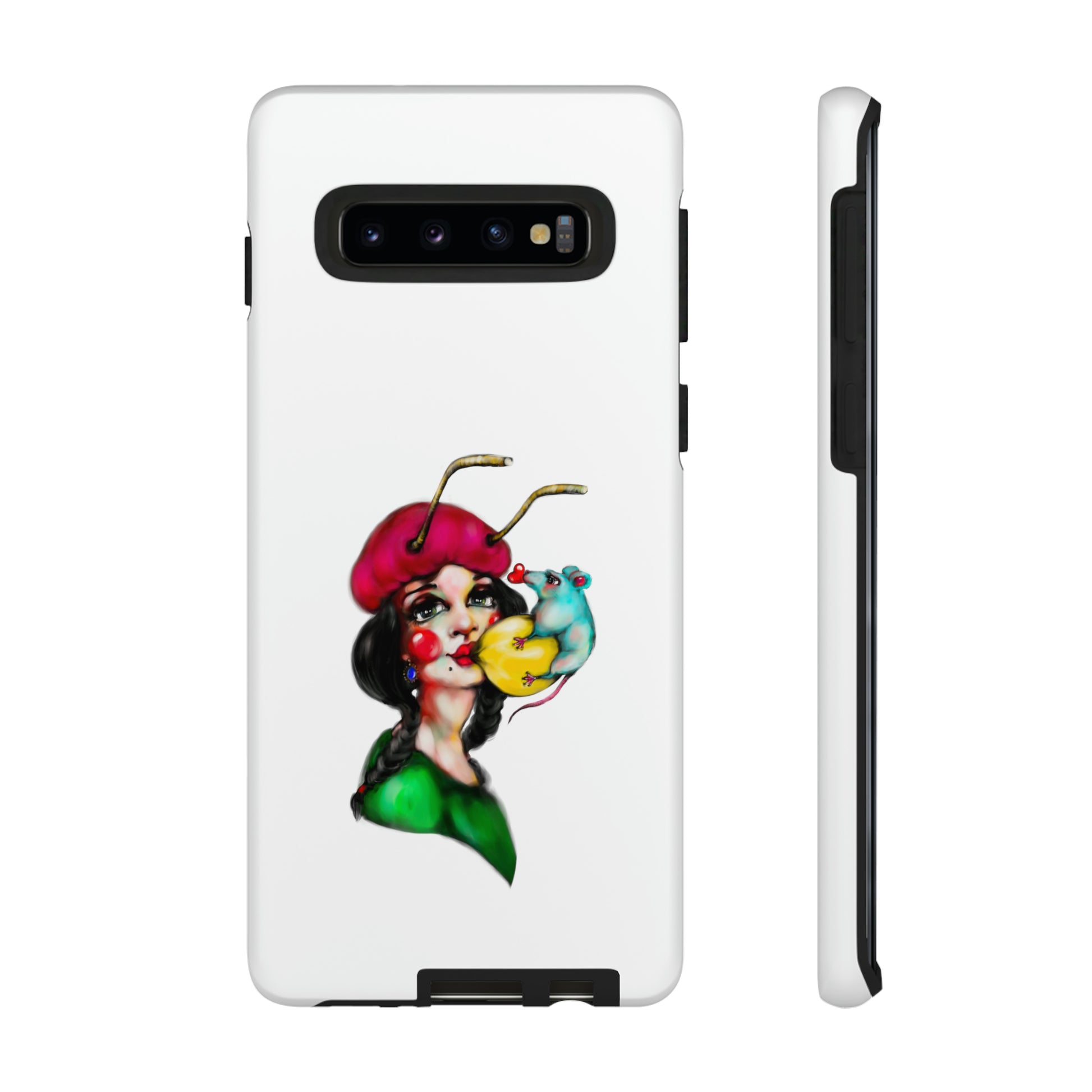 Design #211 White BKG-Tough Cases - MahaCase