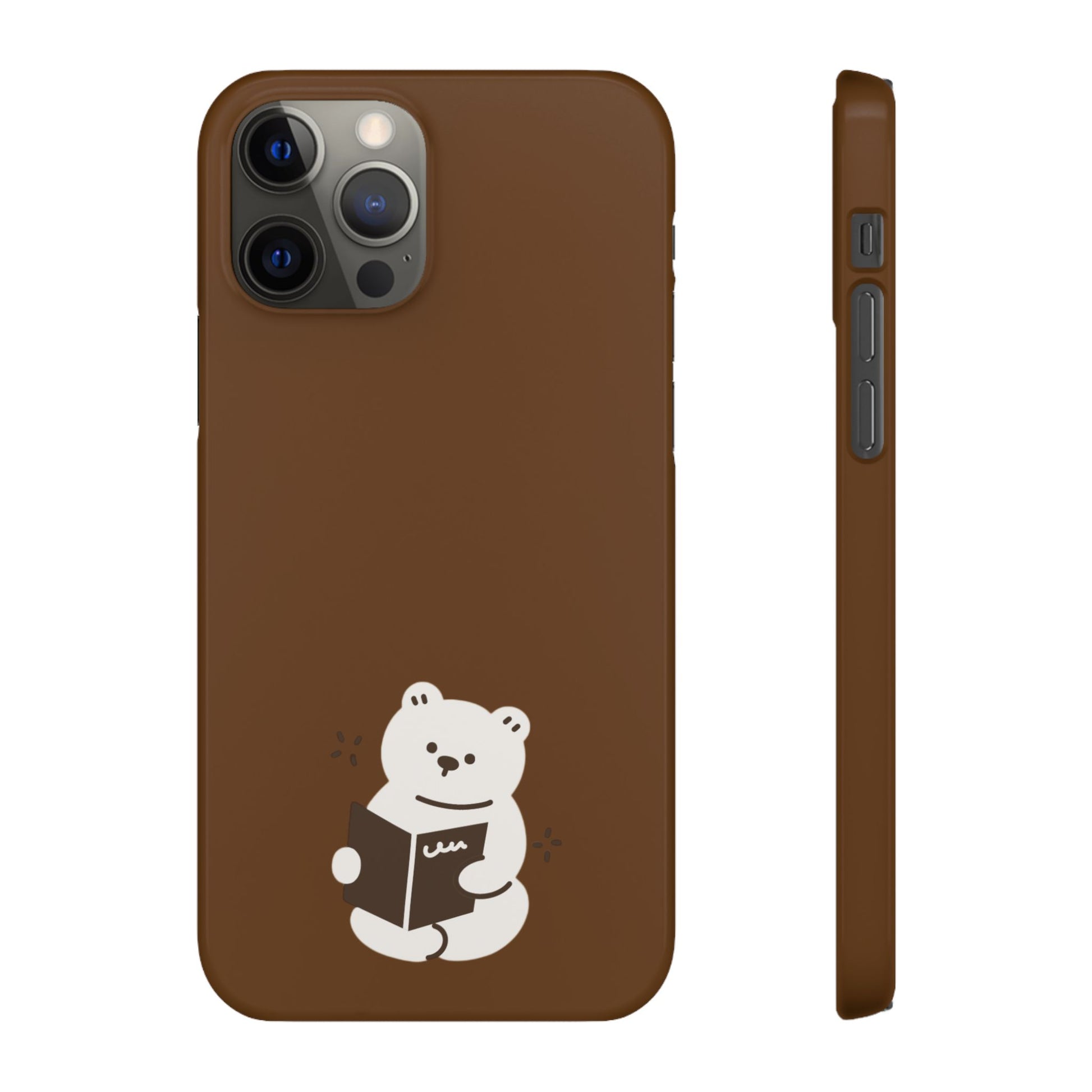 Reading Bear #02-Snap Cases - MahaCase