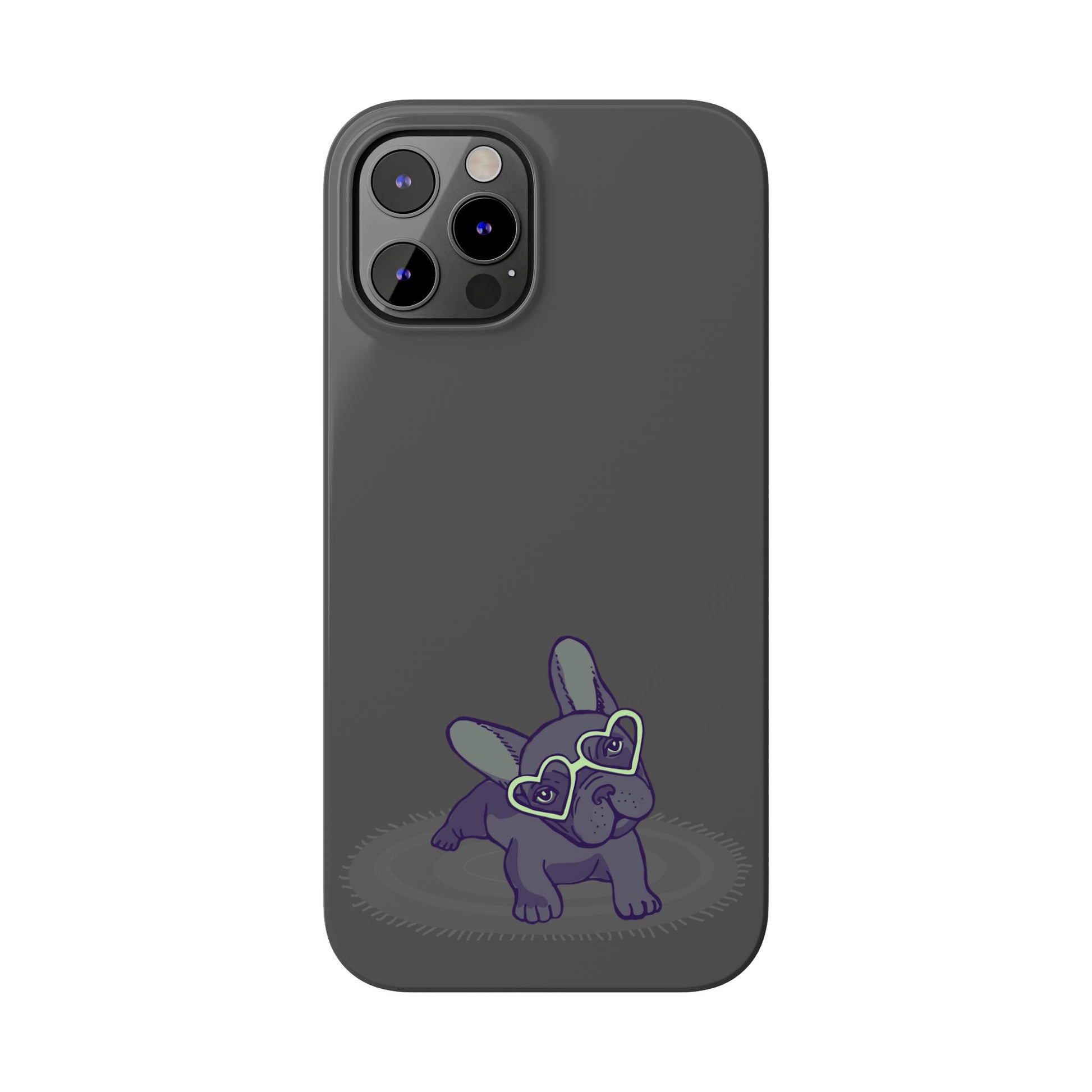 Bulldog Puppy Slim iPhone Cases - MahaCase