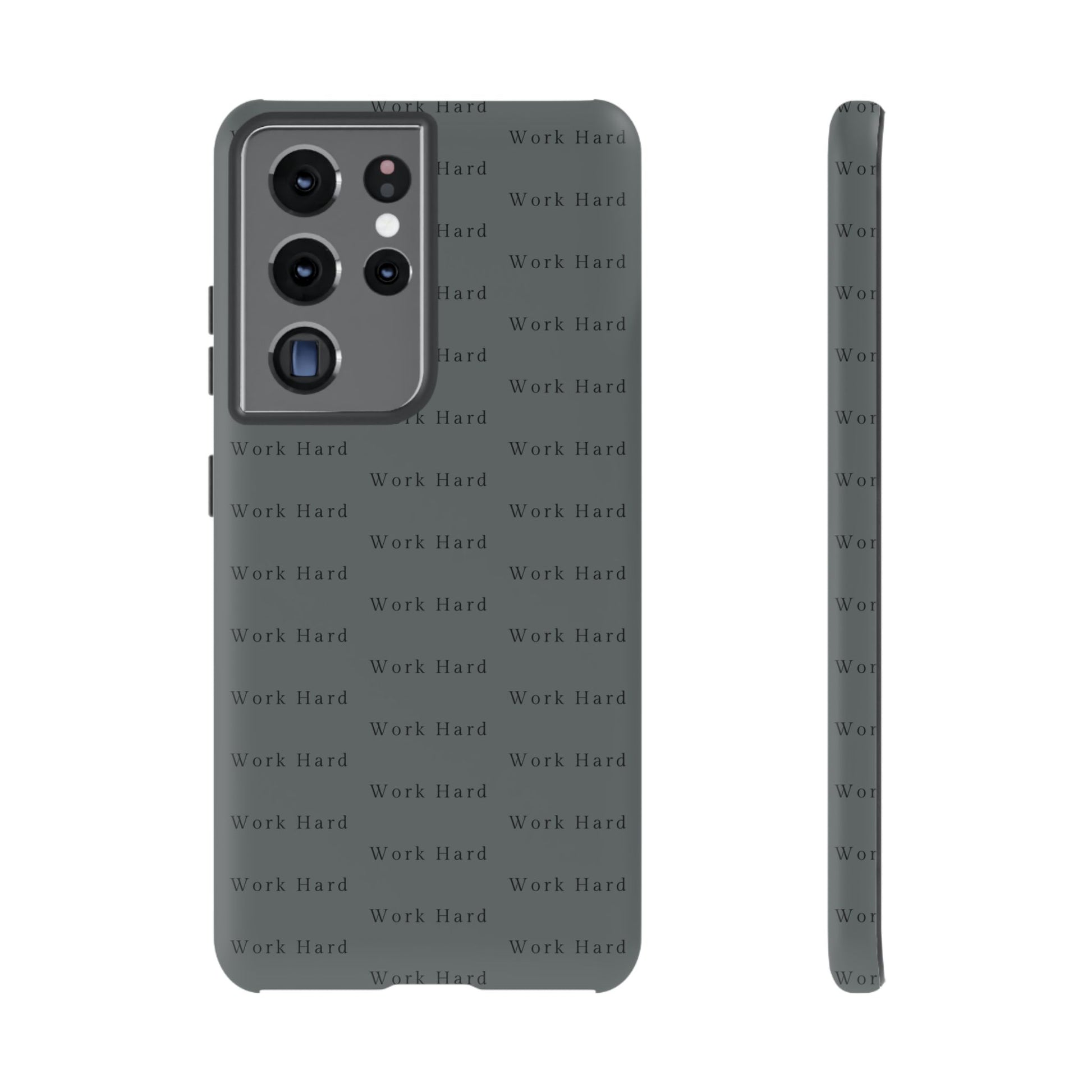 Work Hard Reminder Tough Cases iPhone Samsung Google Pixel - MahaCase