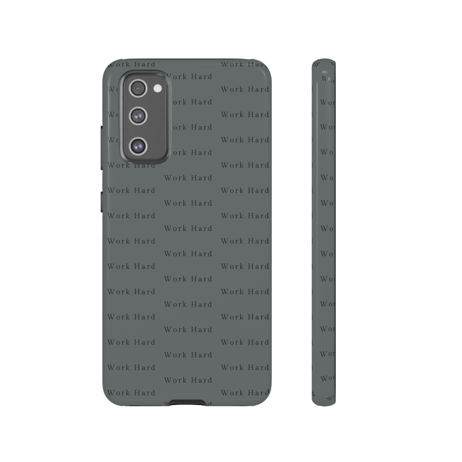 Work Hard Reminder Tough Cases iPhone Samsung Google Pixel - MahaCase