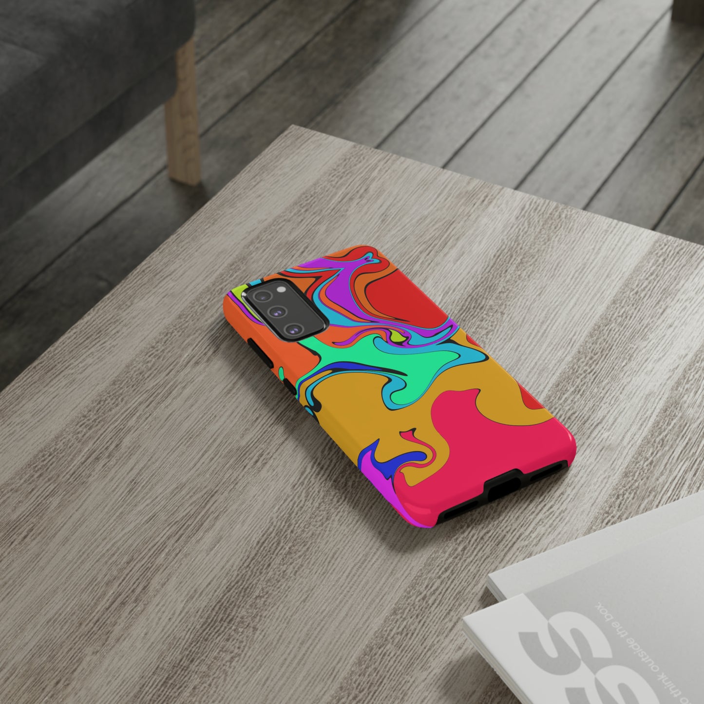 Color Swirl #22-Tough Cases - MahaCase