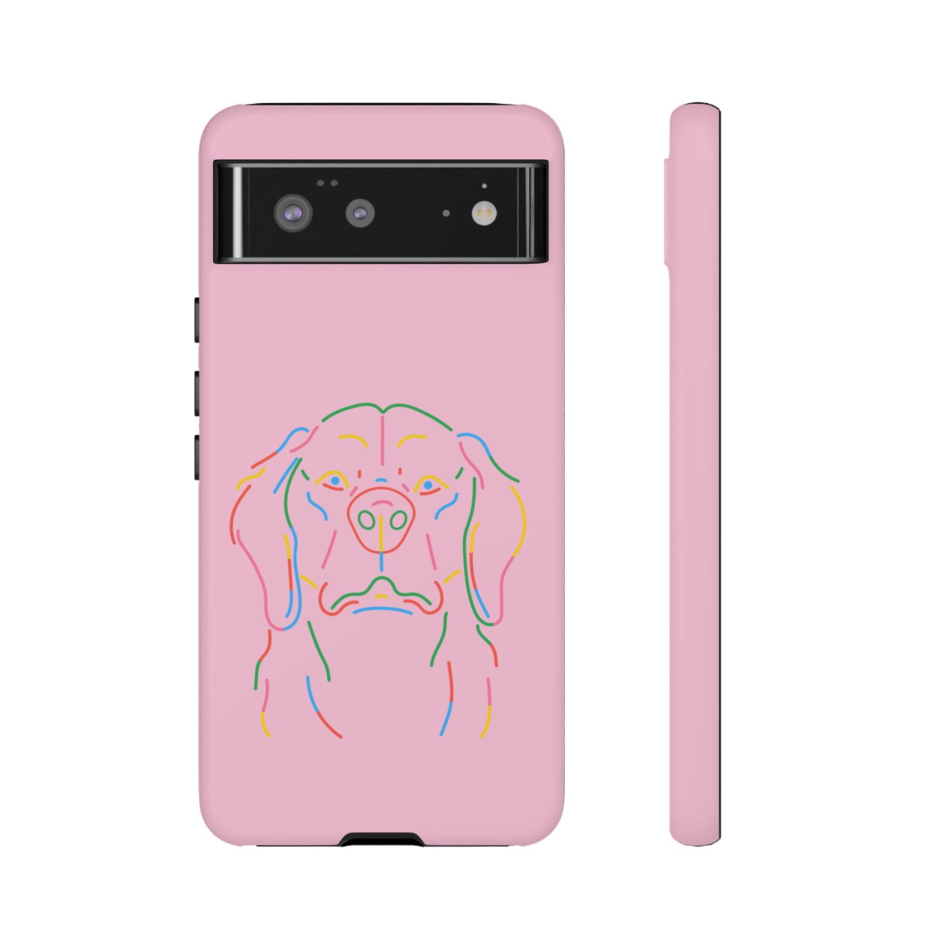Pop Art Pup #24-Tough Cases iPhone Samsung Google Pixel - MahaCase
