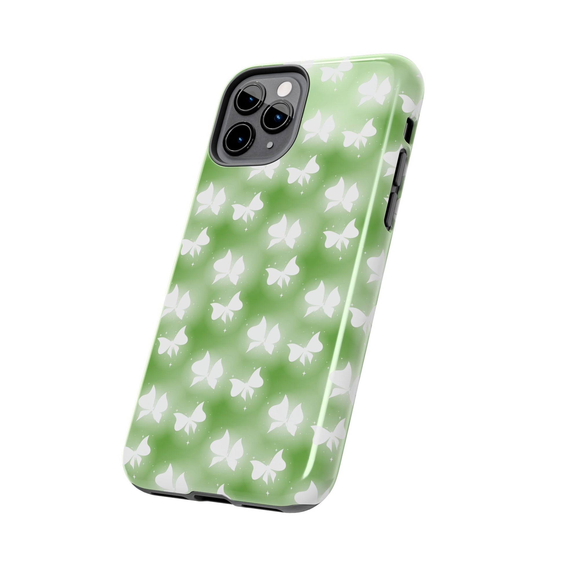 Nature-Inspired Tough Phone Case with Butterfly Design iPhone Samsung Galaxy - MahaCase