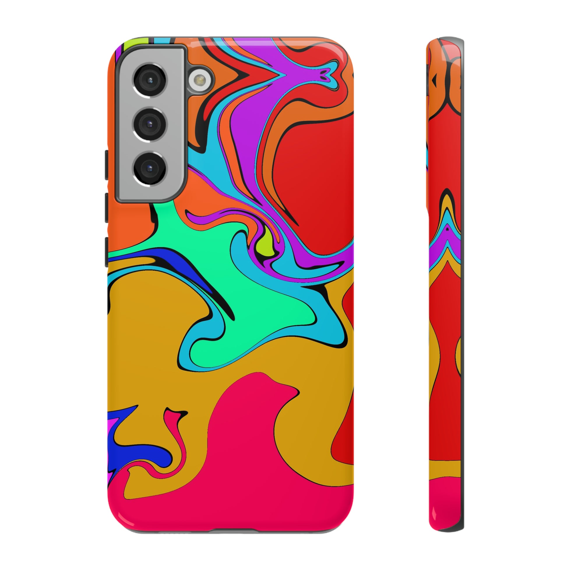 Color Swirl #22-Tough Cases - MahaCase