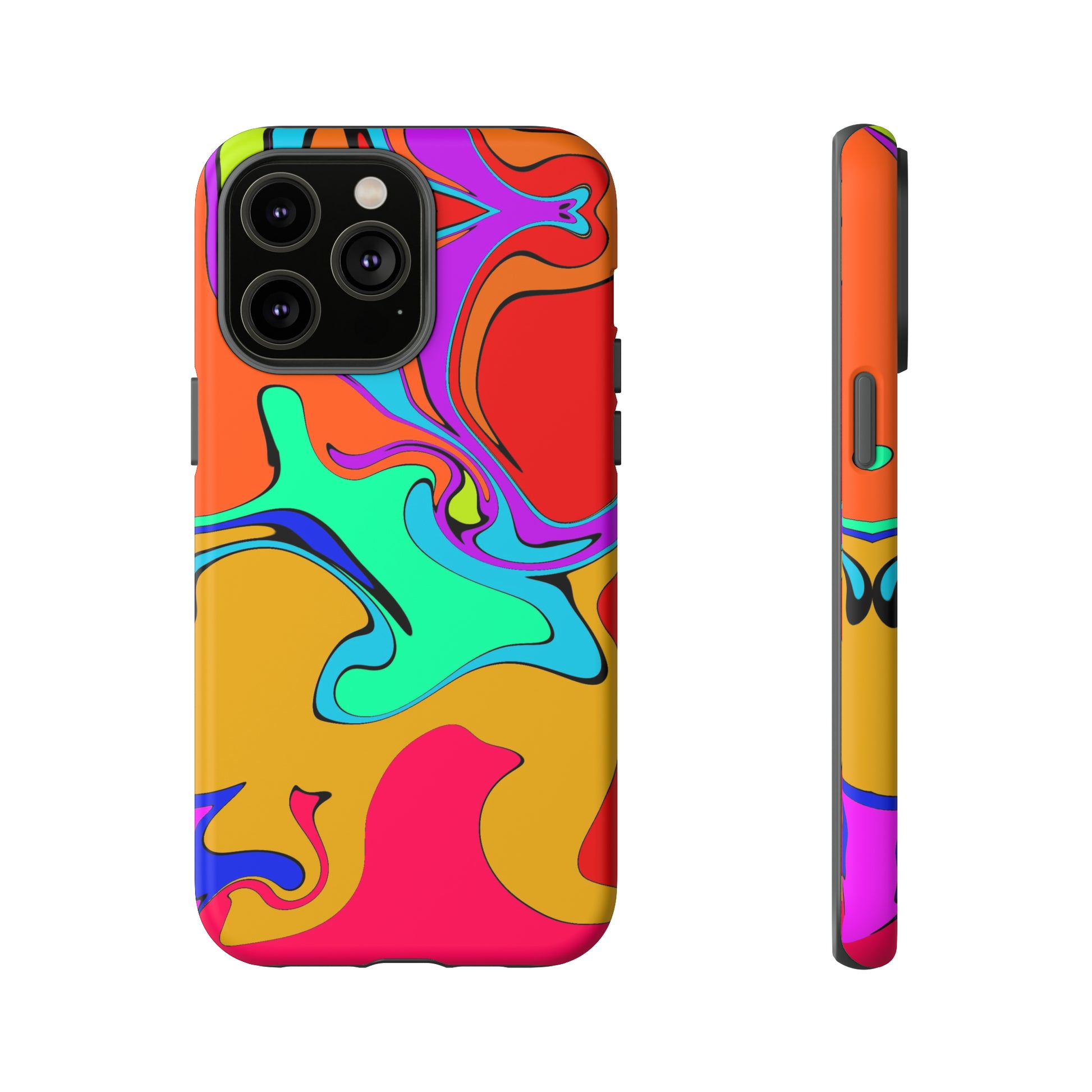 Color Swirl #22-Tough Cases - MahaCase