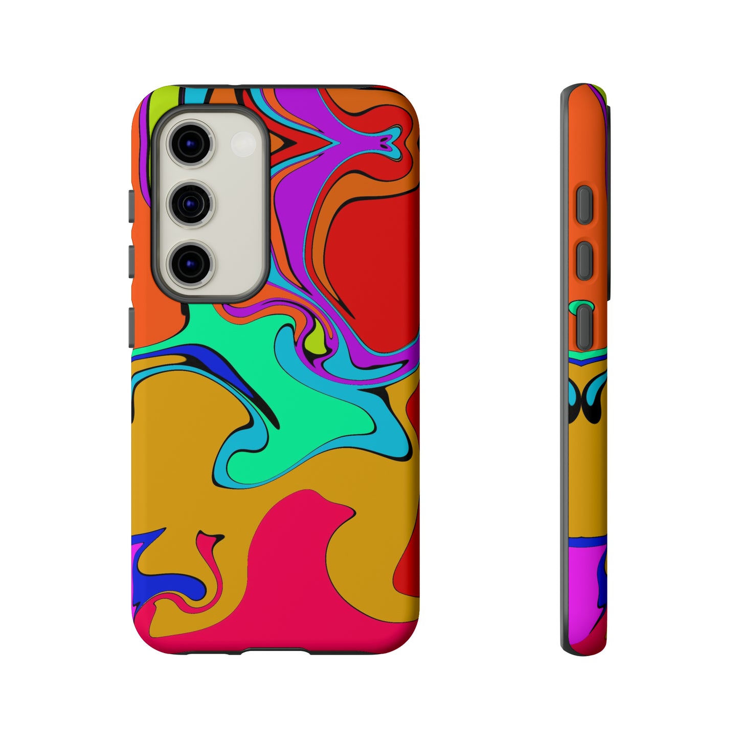 Color Swirl #22-Tough Cases - MahaCase