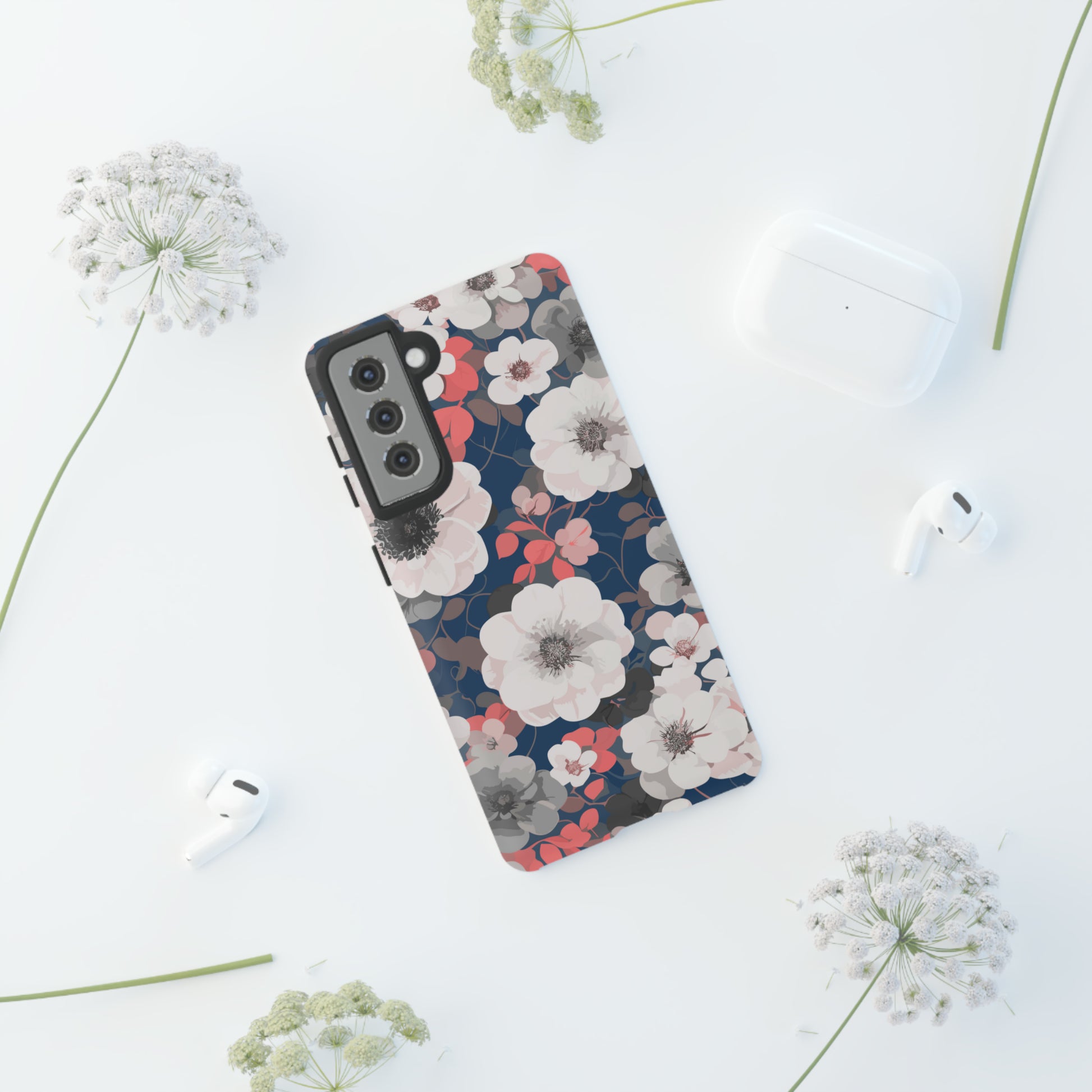 Classy Floral Delight-Tough Cases - MahaCase