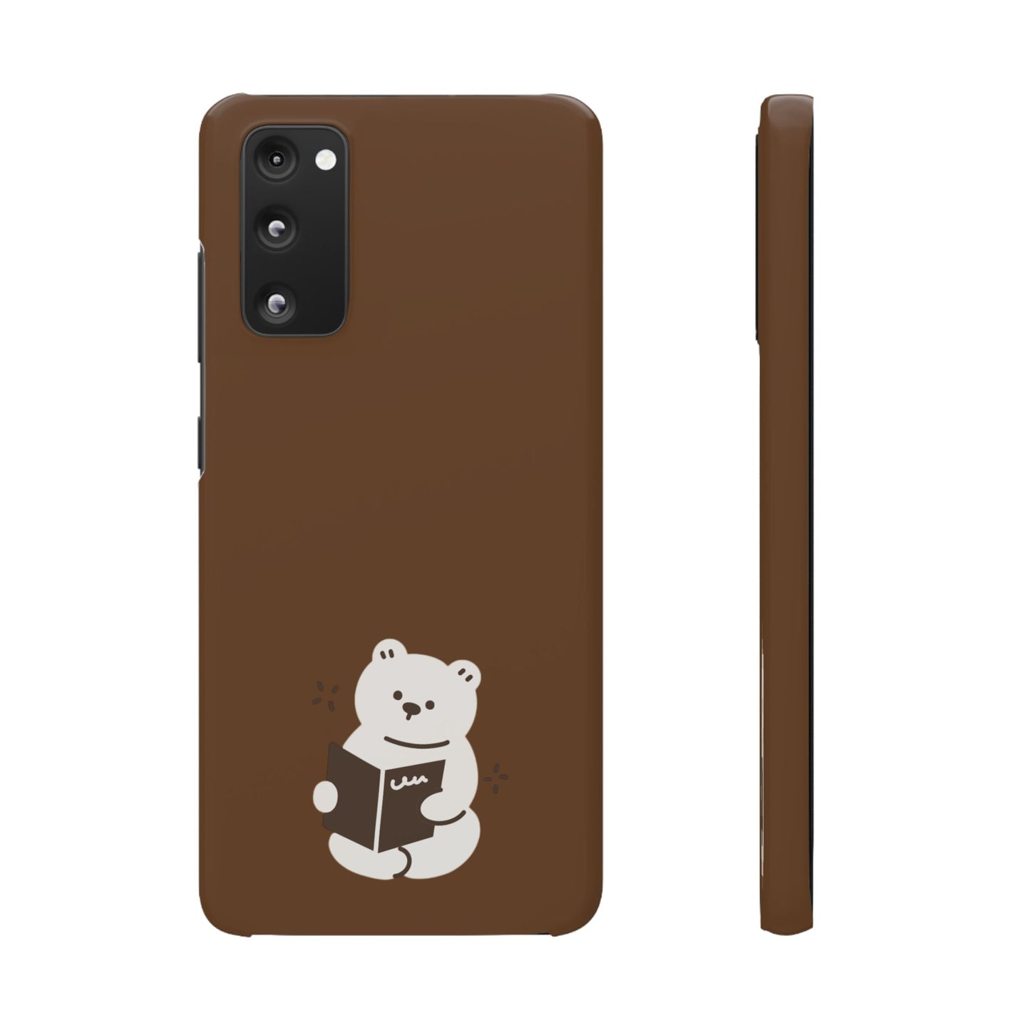 Reading Bear #02-Snap Cases - MahaCase