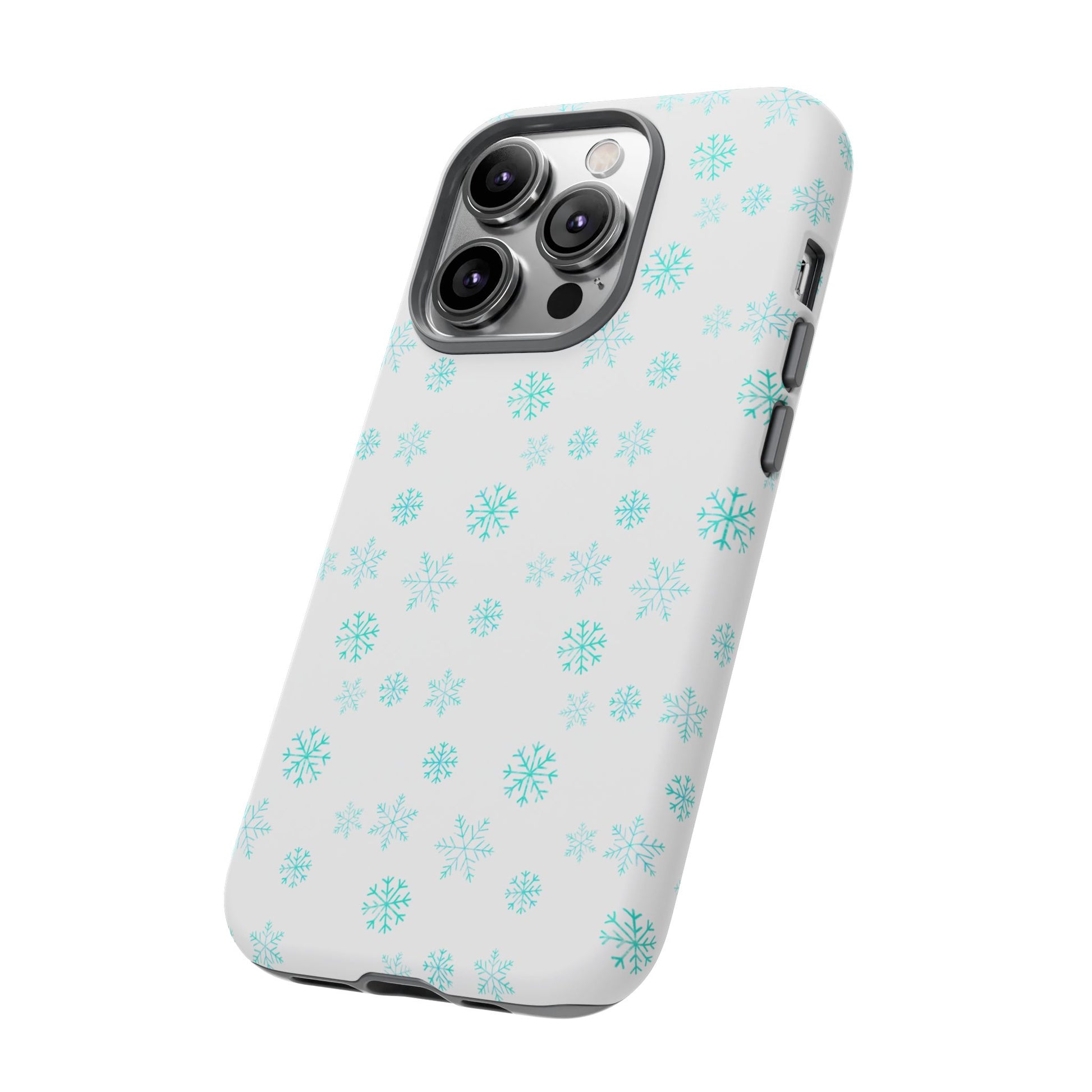 Snowy Blue #12 - Tough Cases iPhone Samsung Google Pixel - MahaCase