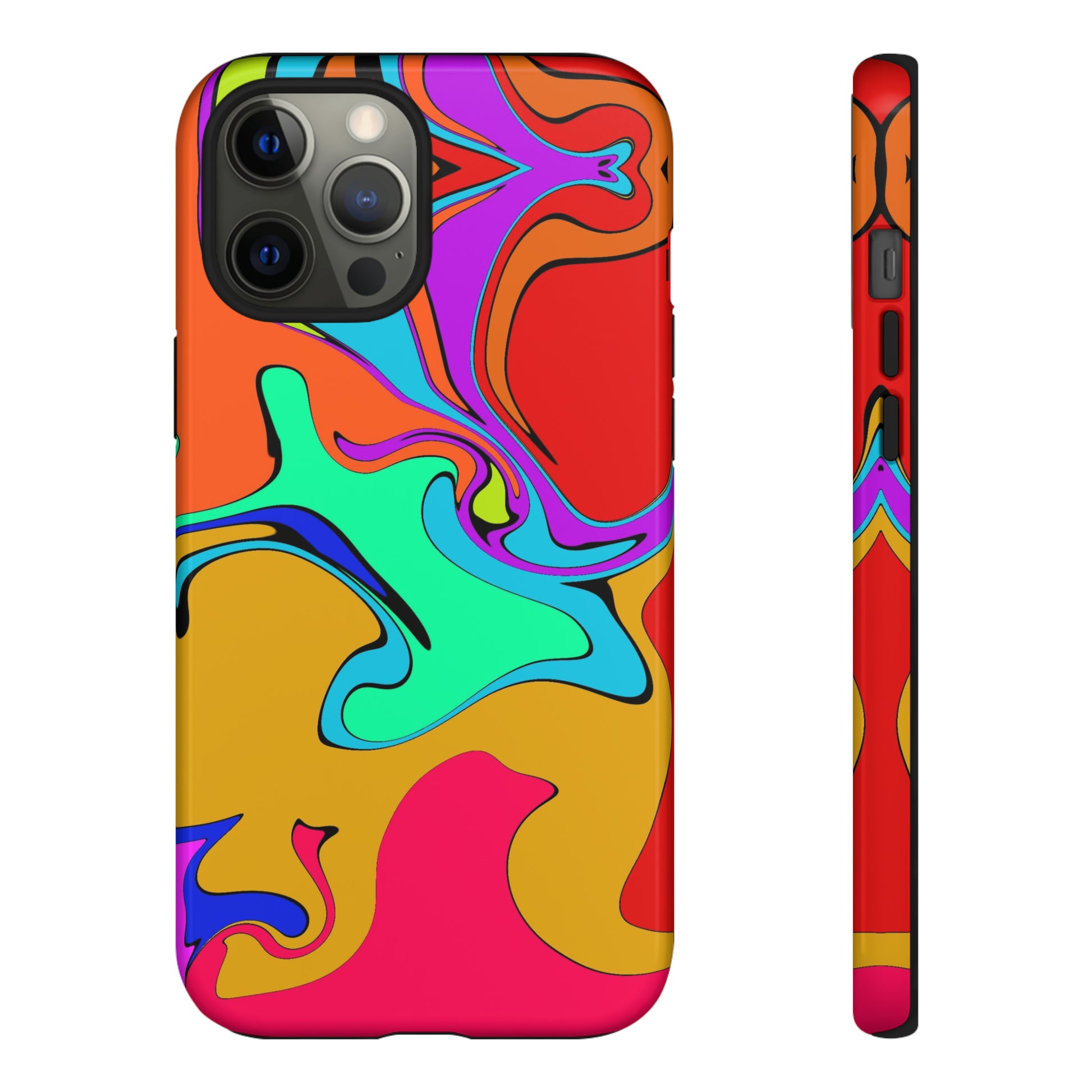 Color Swirl #22-Tough Cases - MahaCase