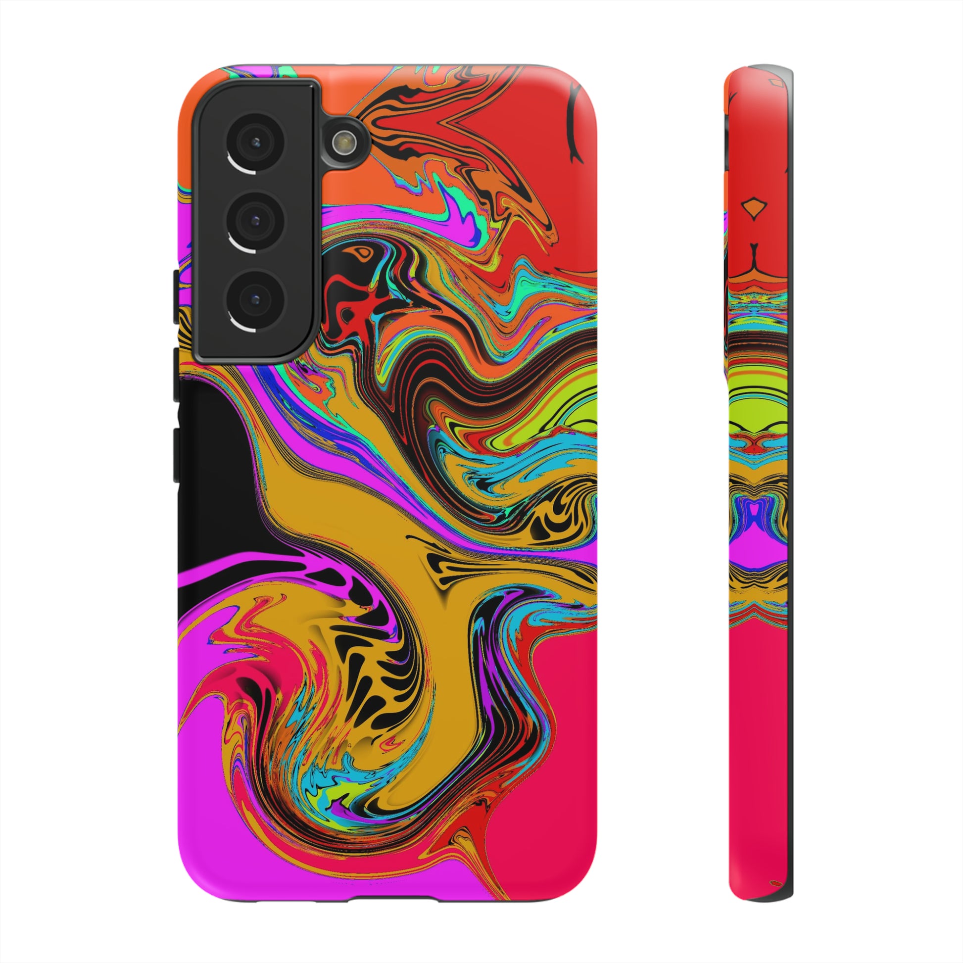 Color Swirl #23-Tough Cases - MahaCase