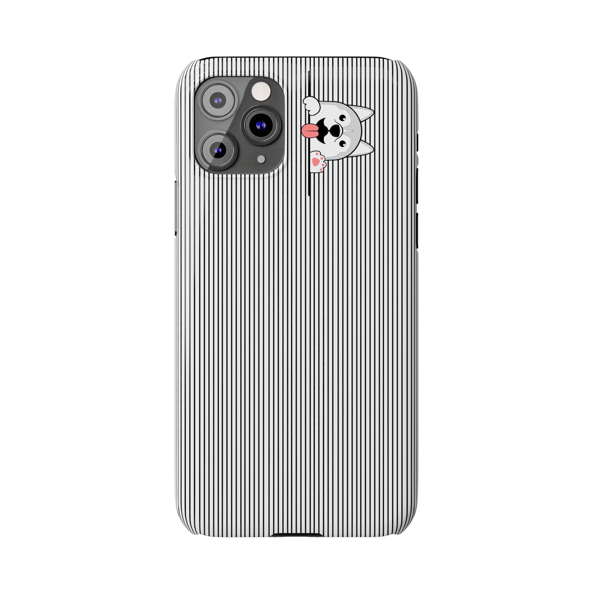 Cute Husky-Slim iPhone Cases - MahaCase