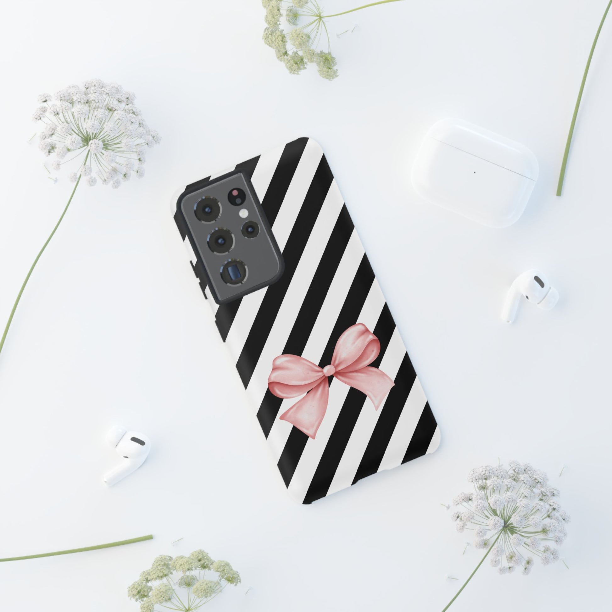 Ribbon & Patterns - Tough Cases iPhone Samsung Google Pixel - MahaCase