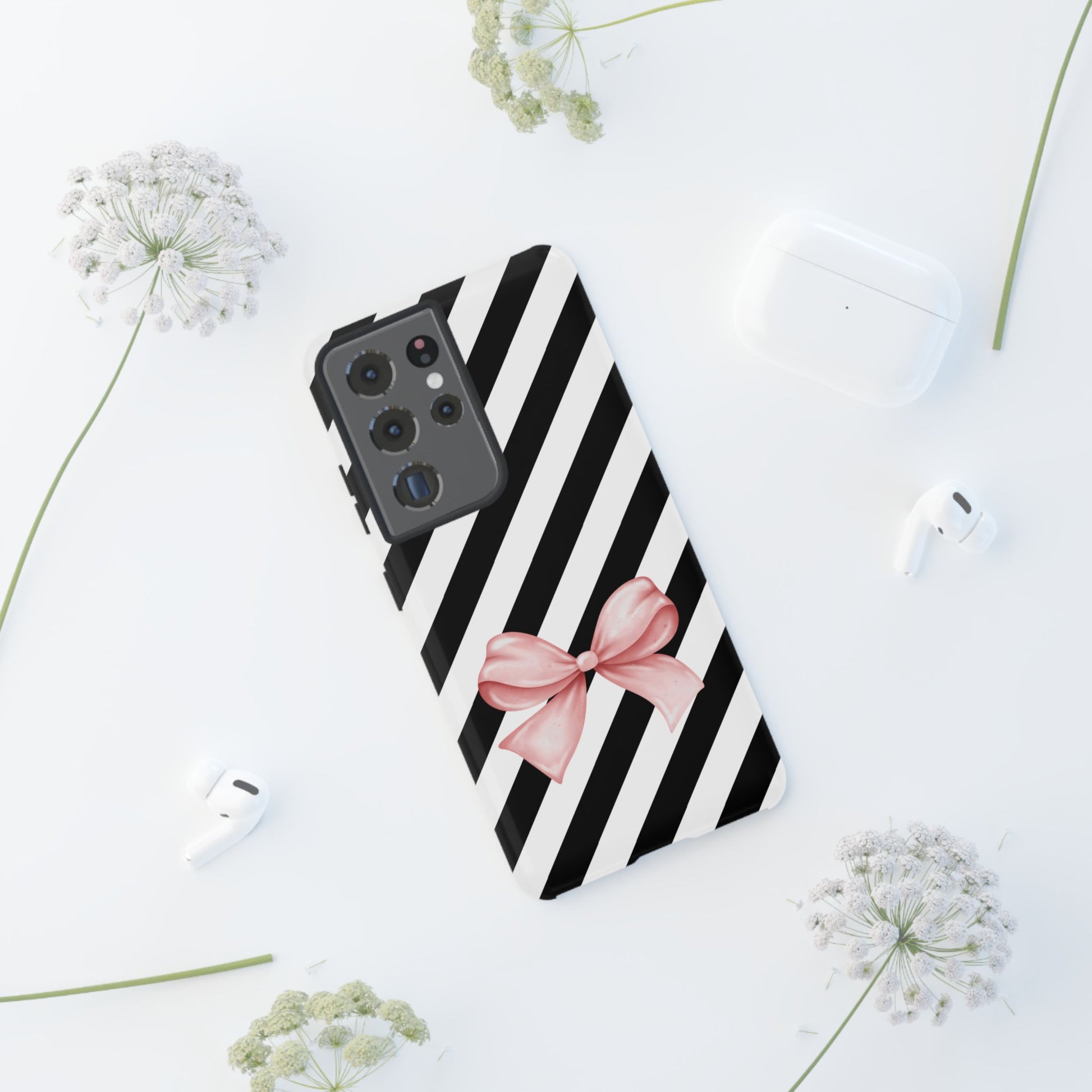 Ribbon & Patterns - Tough Cases iPhone Samsung Google Pixel - MahaCase