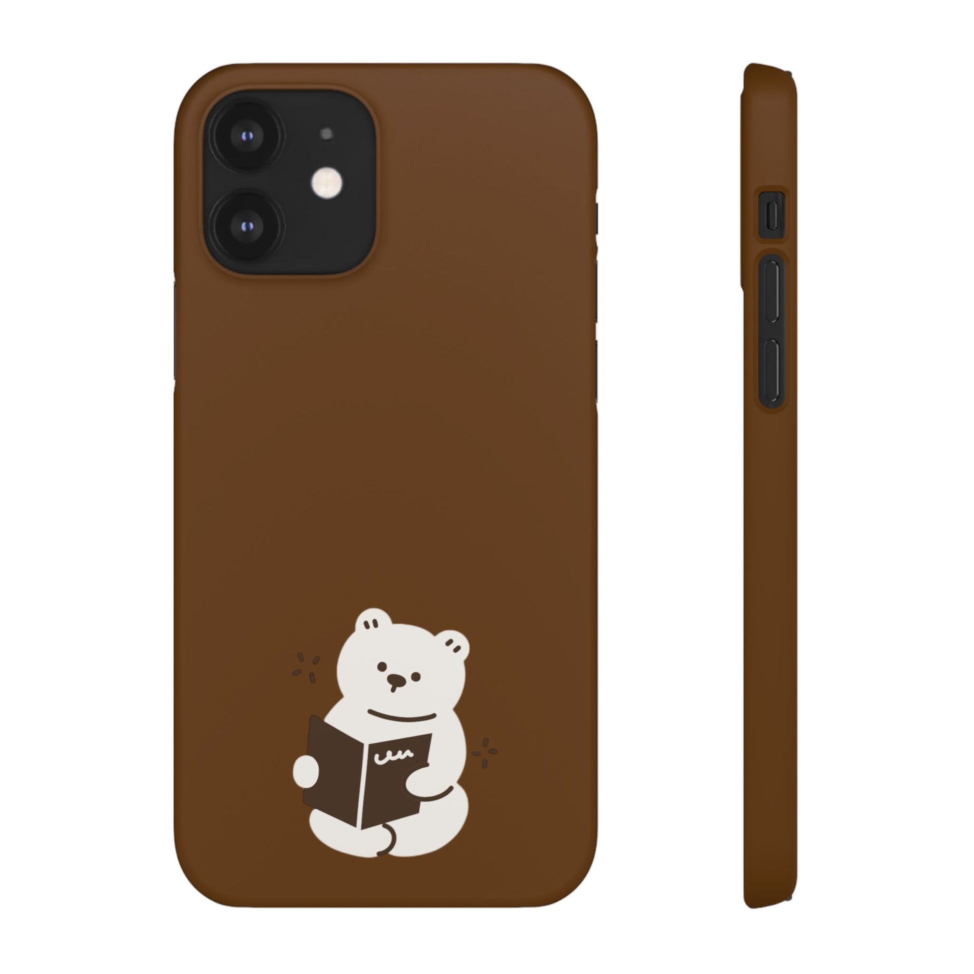 Reading Bear #02-Snap Cases - MahaCase