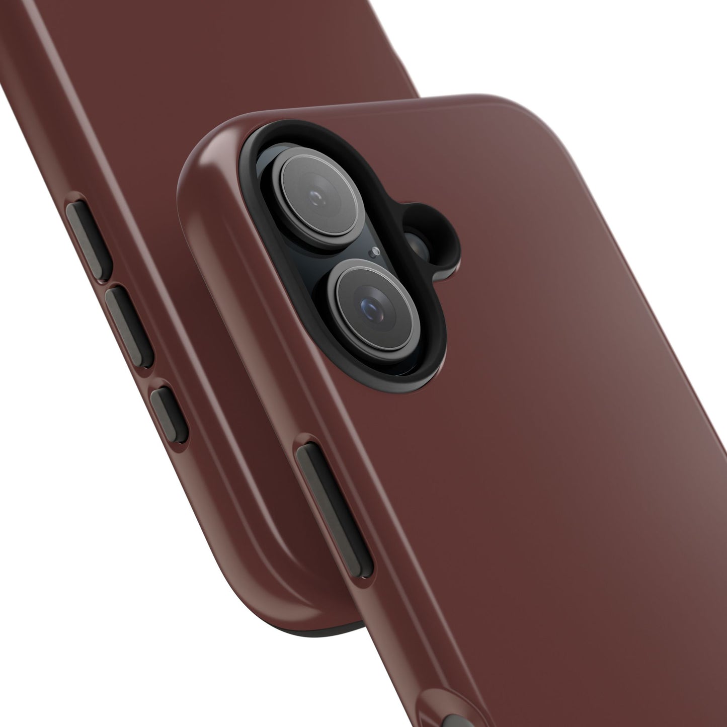 Phone Case - Garnet Color Fall 2025 Trending Color, Sturdy Phone Cases, Durable Cell Phone Covers, Trendy Gadget Protection, Unique Phone Accessories- iPhone, Samsung