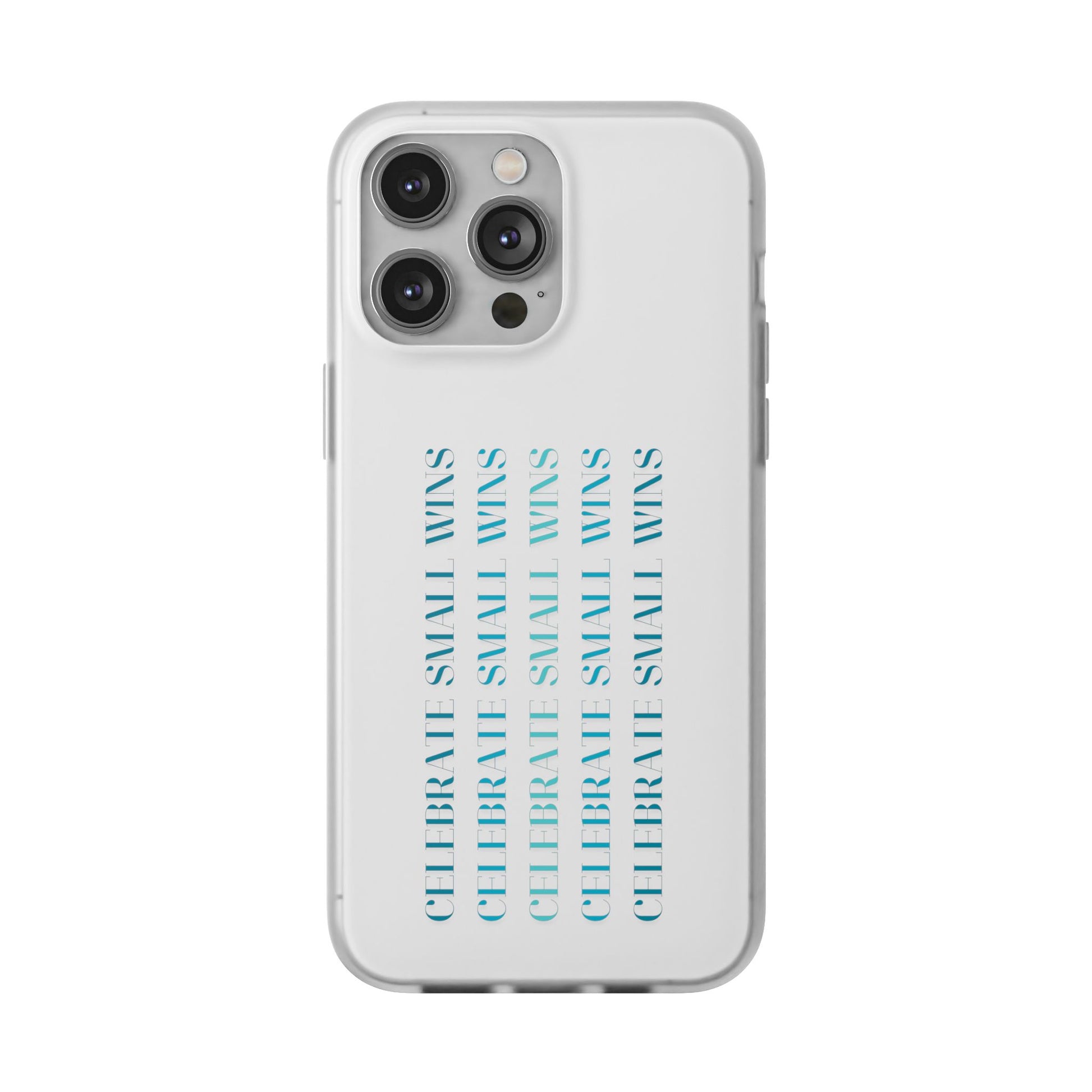 Celebrate Small Wins #22 Flexi Cases iPhone Samsung Gift Packaging - MahaCase