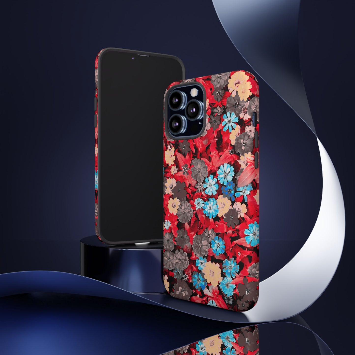 Lucid Flowers #23-Tough Cases iPhone Samsung Google Pixel - MahaCase