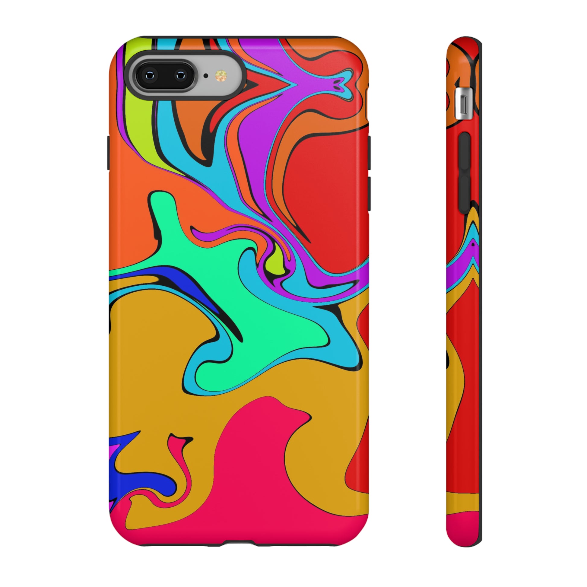 Color Swirl #22-Tough Cases - MahaCase
