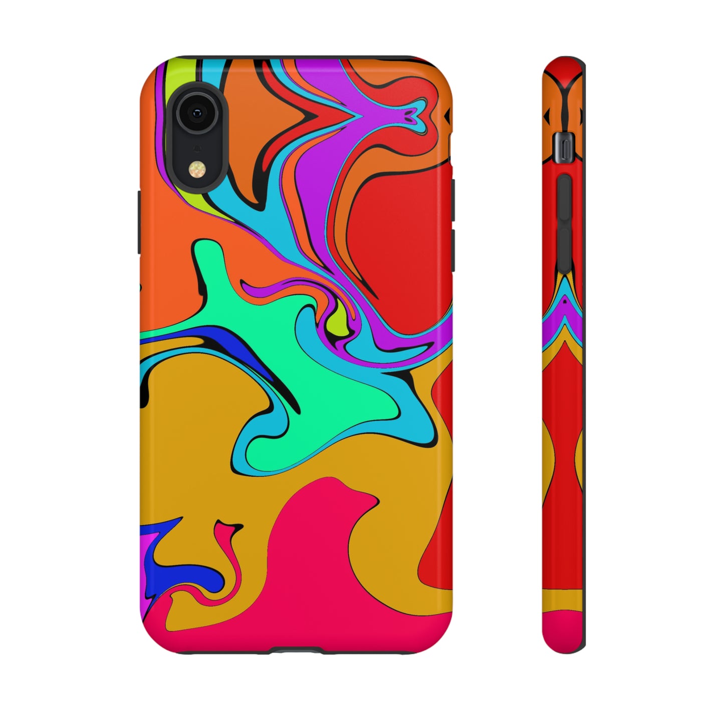 Color Swirl #22-Tough Cases - MahaCase