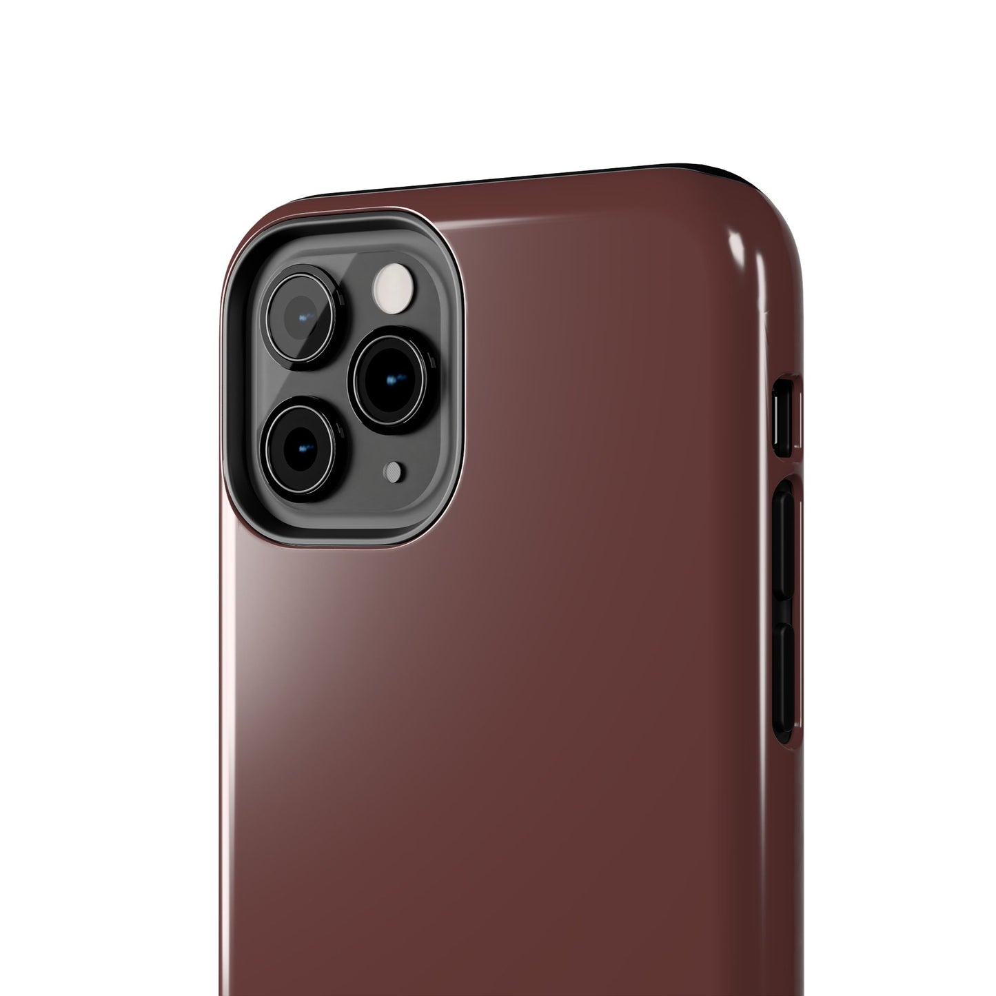 Phone Case - Garnet Color Fall 2025 Trending Color, Sturdy Phone Cases, Durable Cell Phone Covers, Trendy Gadget Protection, Unique Phone Accessories- iPhone, Samsung