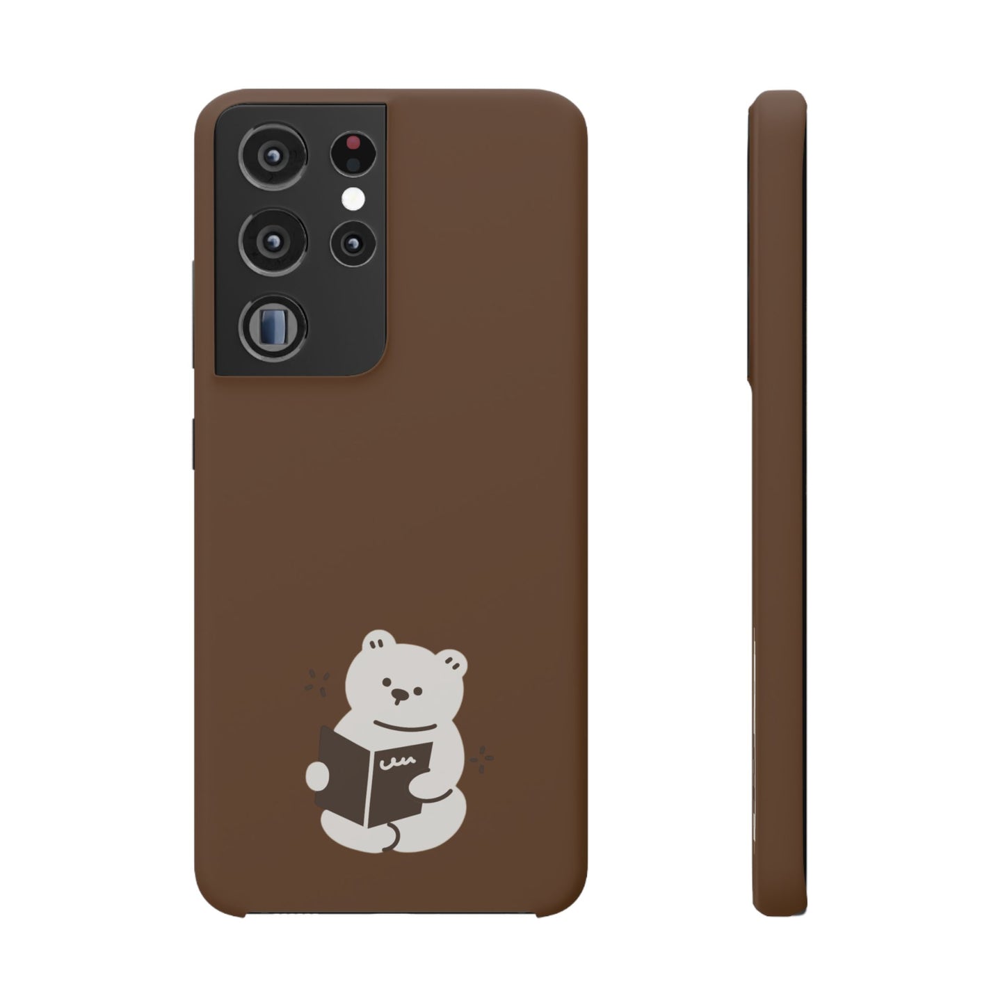 Reading Bear #02-Snap Cases - MahaCase