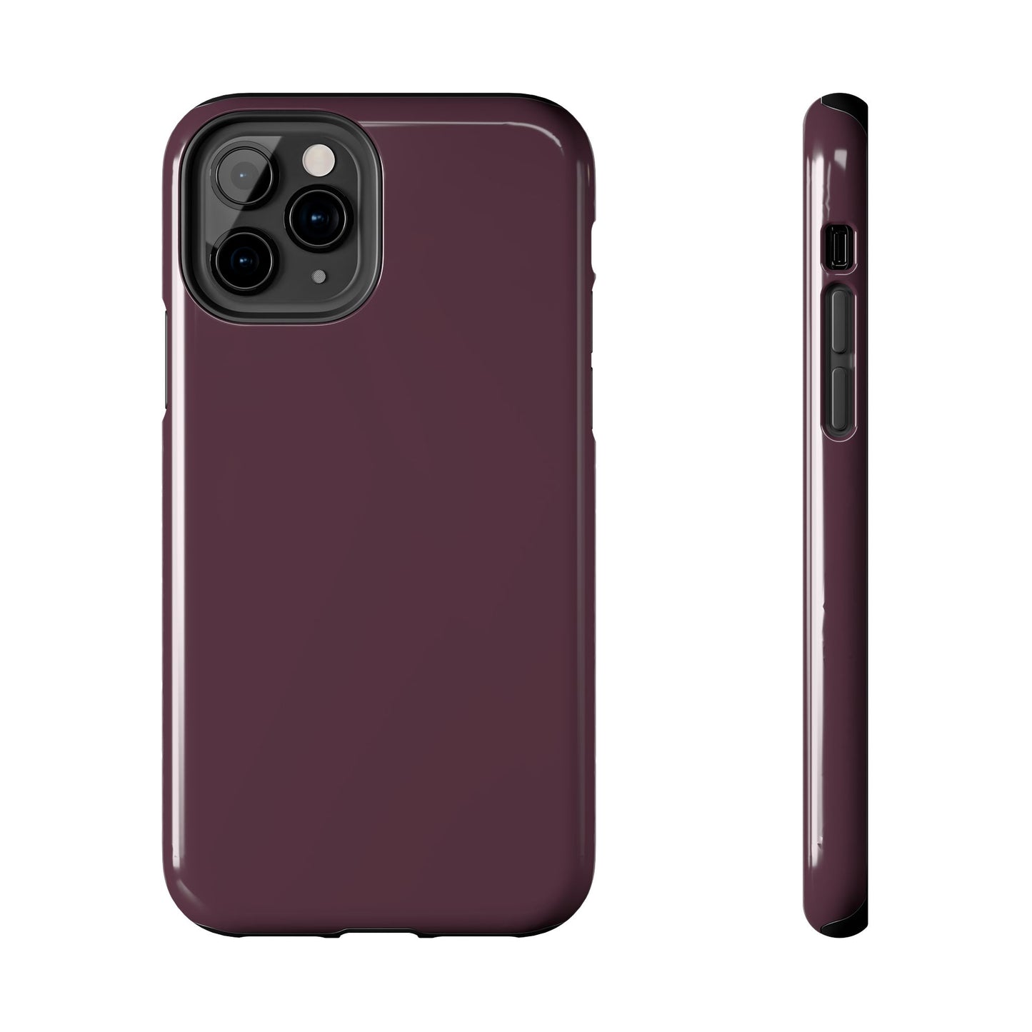Old Mauve Solid Color Tough Phone Cases - iPhone and Samsung - Fall Color