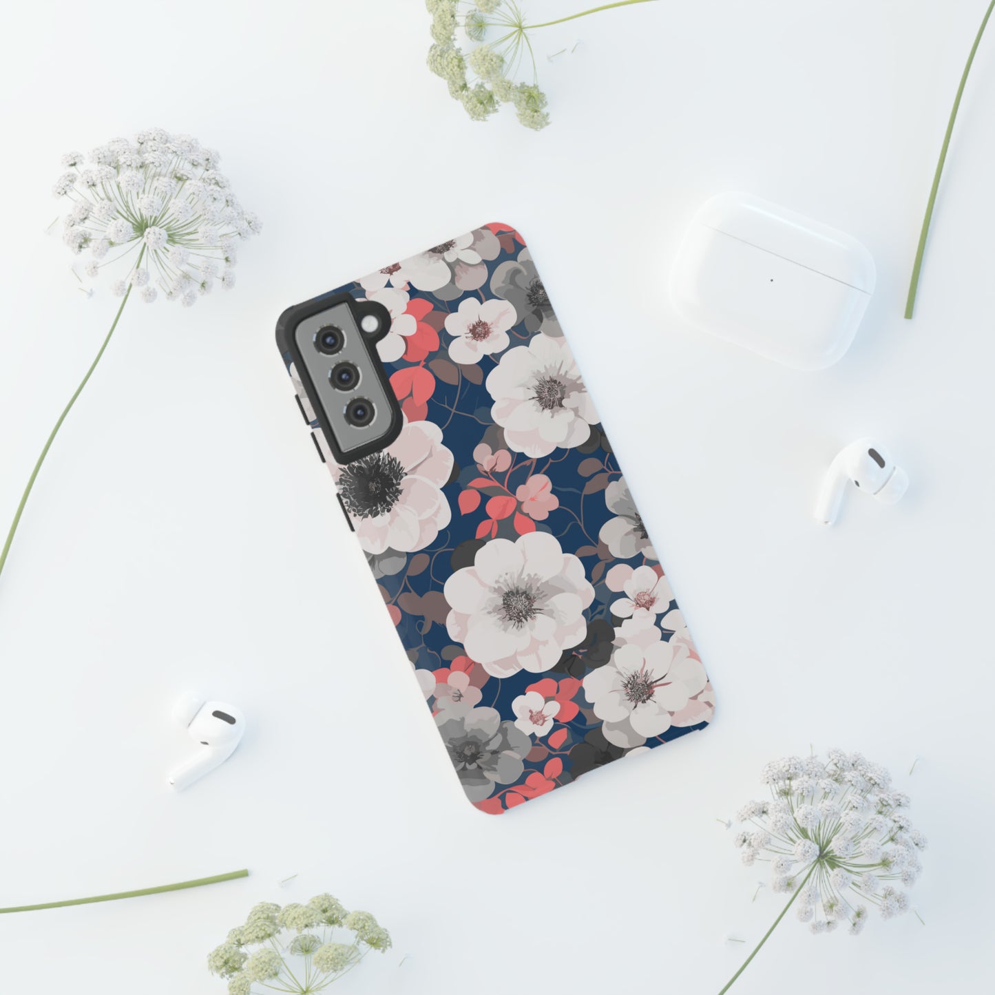 Classy Floral Delight-Tough Cases - MahaCase