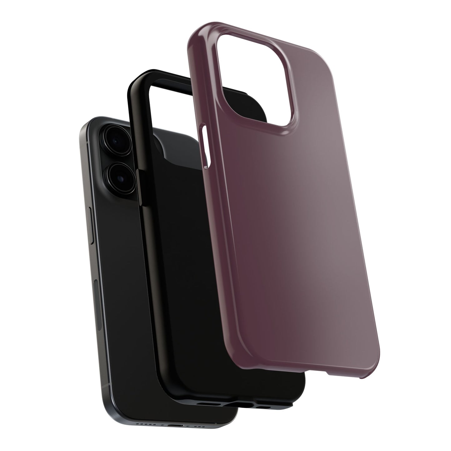 Old Mauve Solid Color Tough Phone Cases - iPhone and Samsung - Fall Color