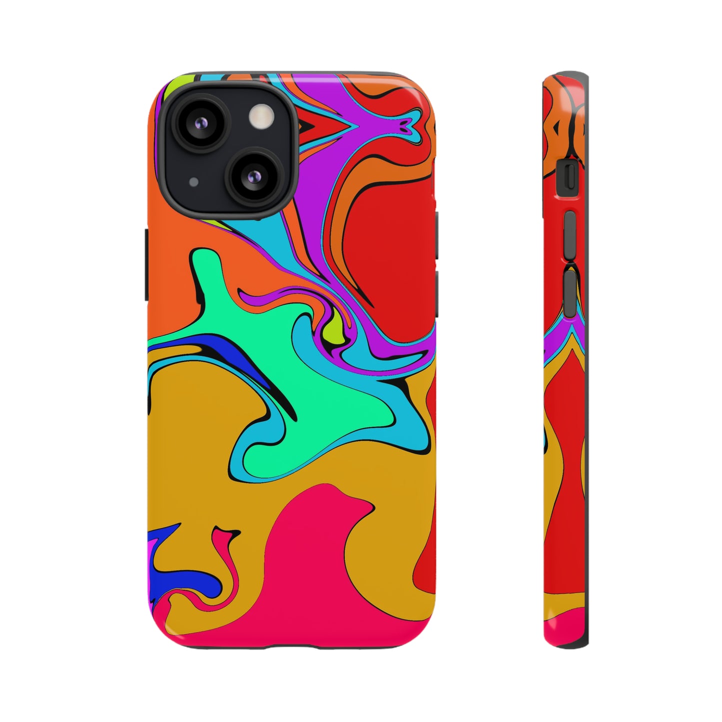 Color Swirl #22-Tough Cases - MahaCase