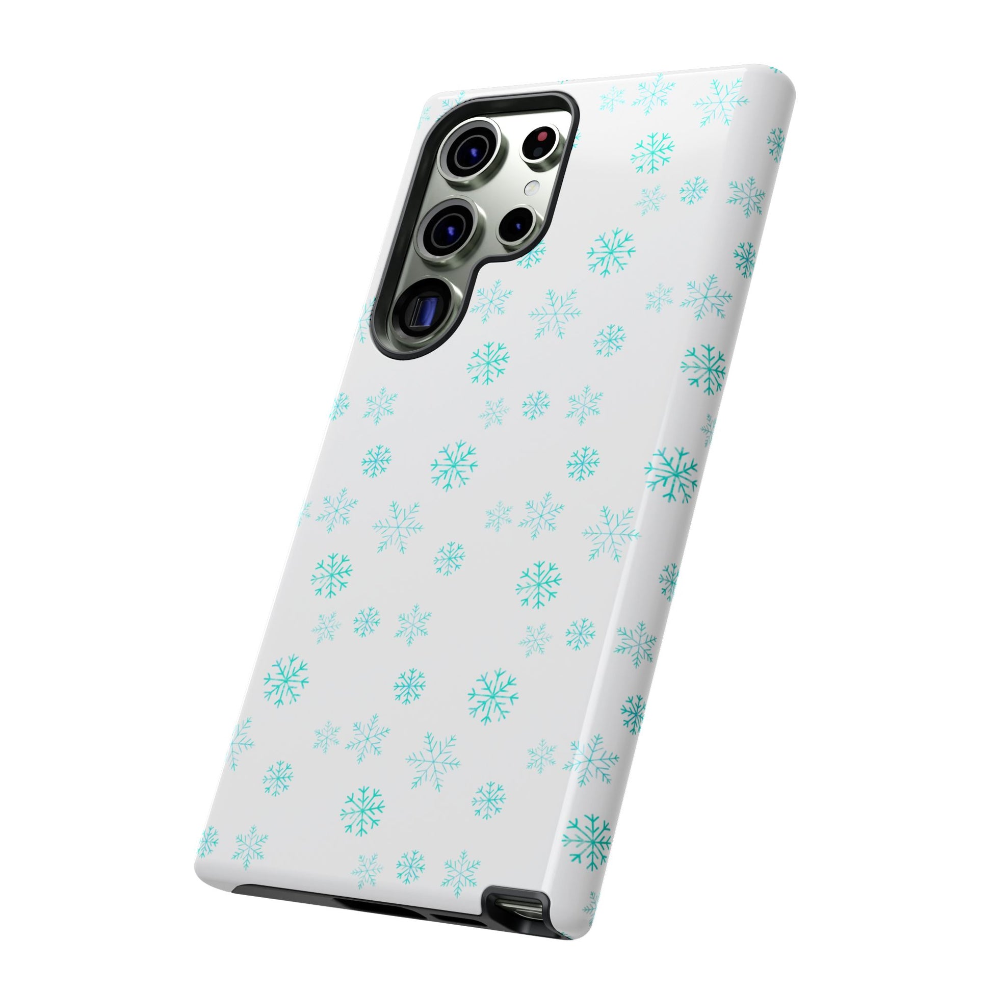 Snowy Blue #12 - Tough Cases iPhone Samsung Google Pixel - MahaCase
