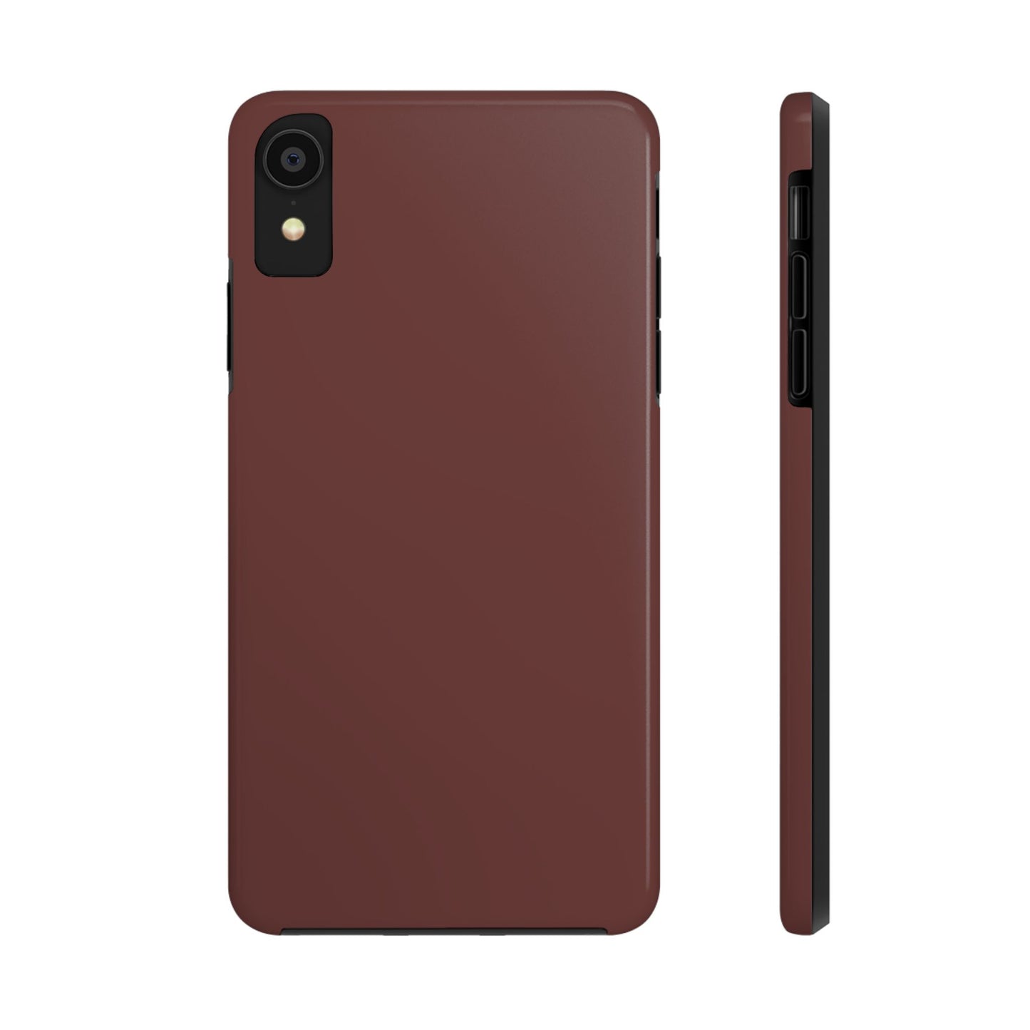 Phone Case - Garnet Color Fall 2025 Trending Color, Sturdy Phone Cases, Durable Cell Phone Covers, Trendy Gadget Protection, Unique Phone Accessories- iPhone, Samsung