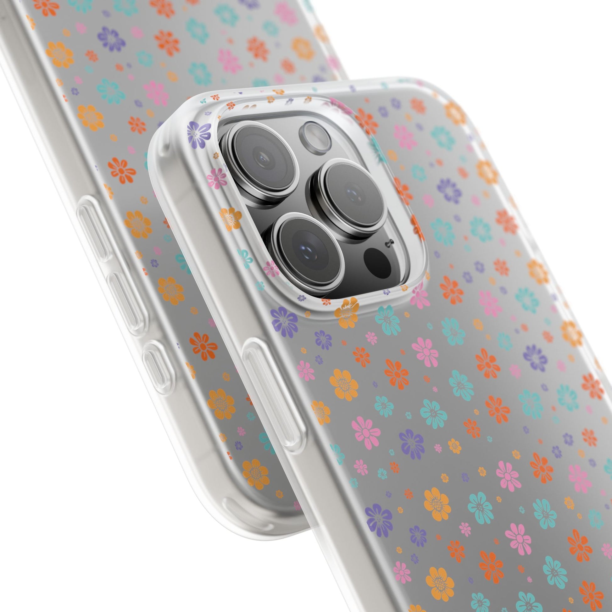 Colorful Spring Floral Flexi Case - Stylish Phone Protection - iPhone Samsung with Gift Packaging - MahaCase