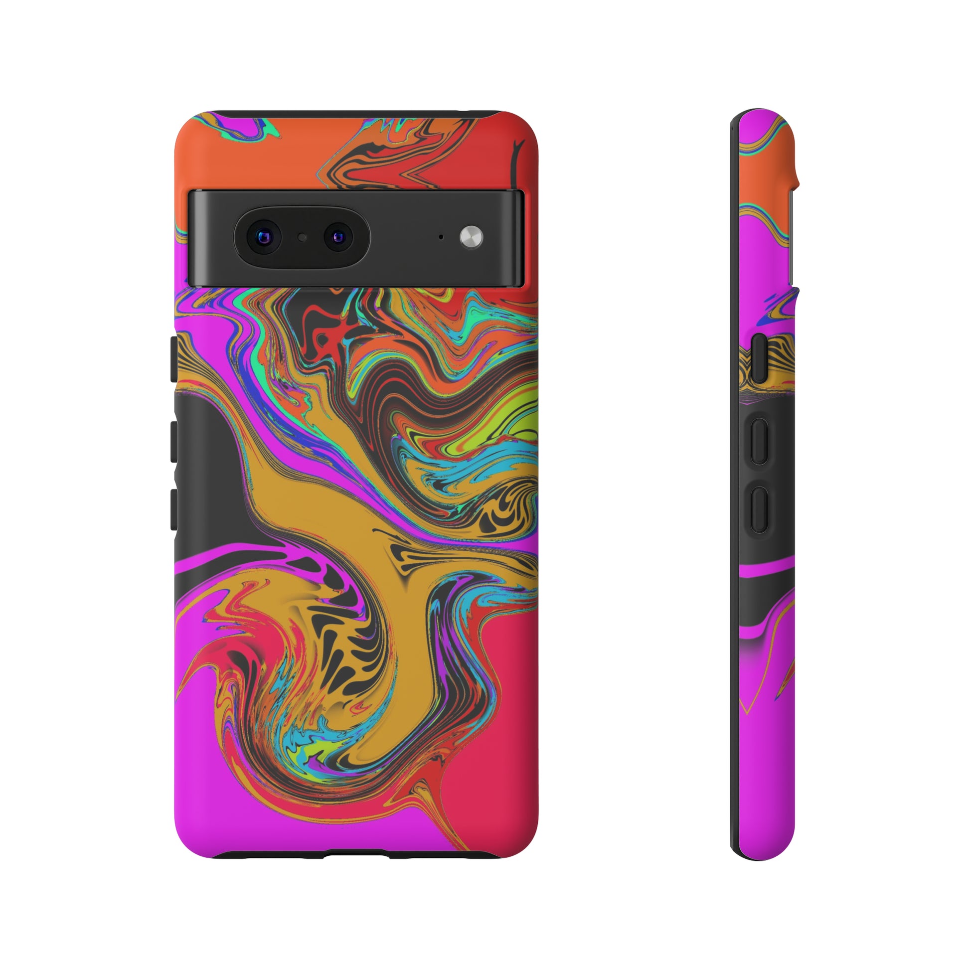 Color Swirl #23-Tough Cases - MahaCase