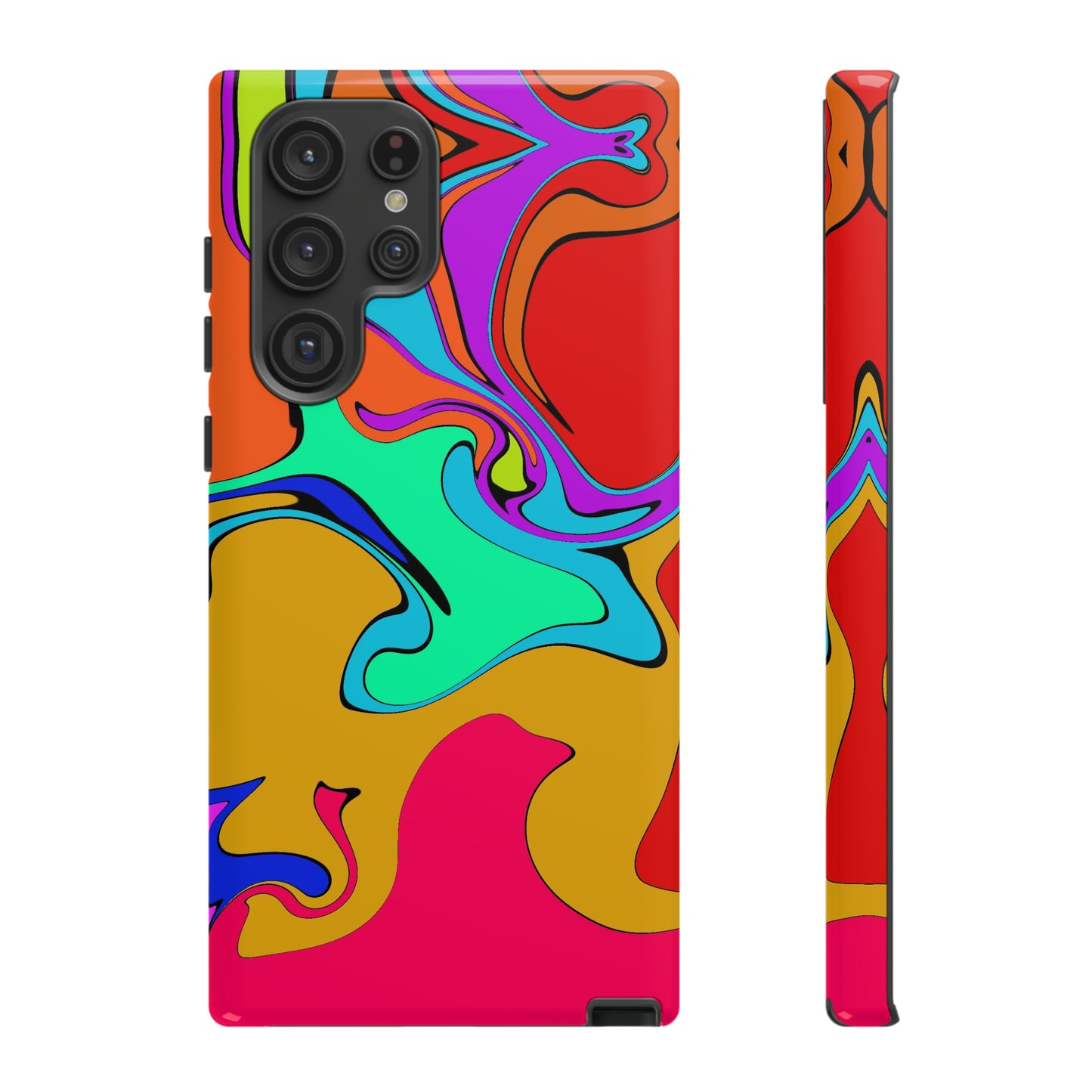Color Swirl #22-Tough Cases - MahaCase