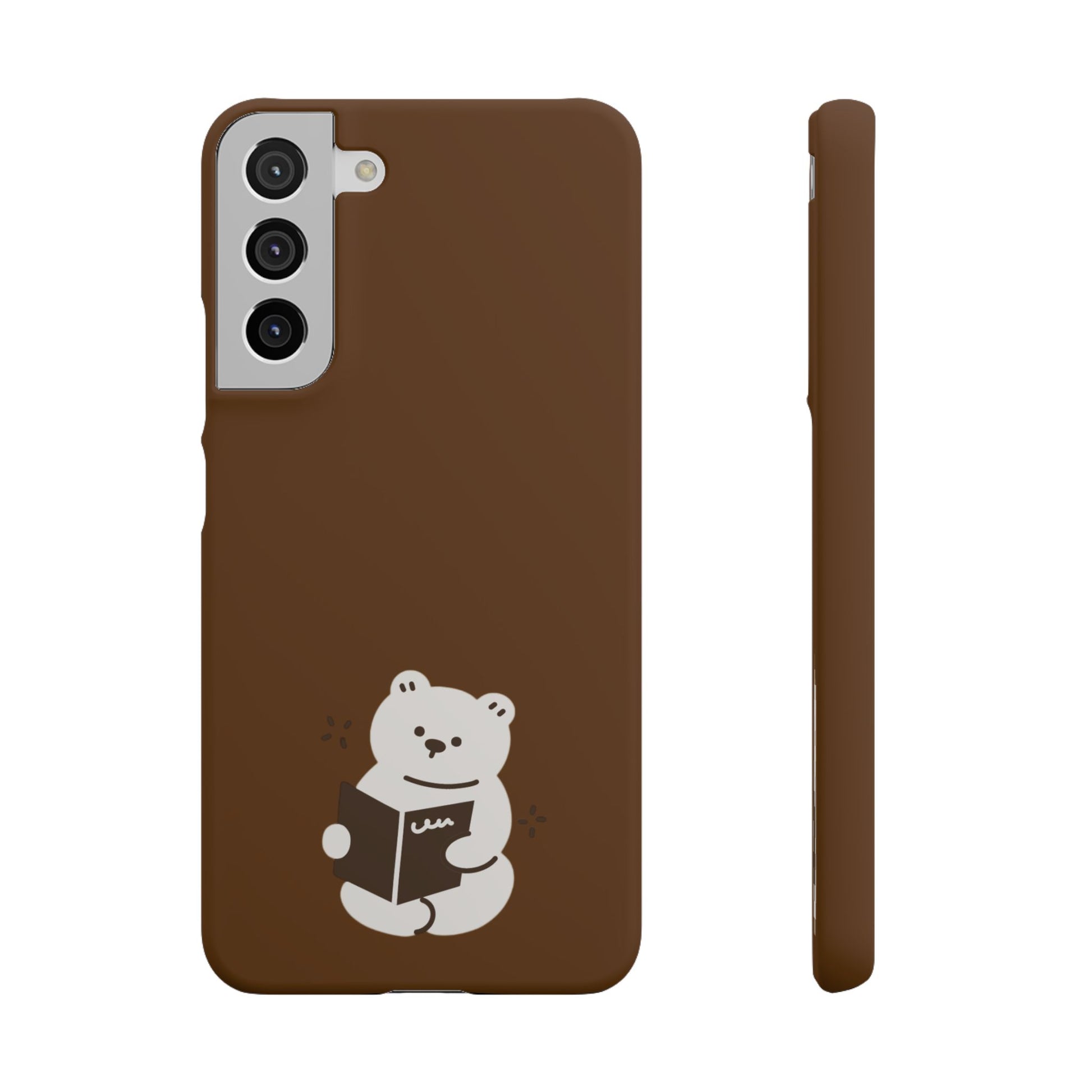 Reading Bear #02-Snap Cases - MahaCase