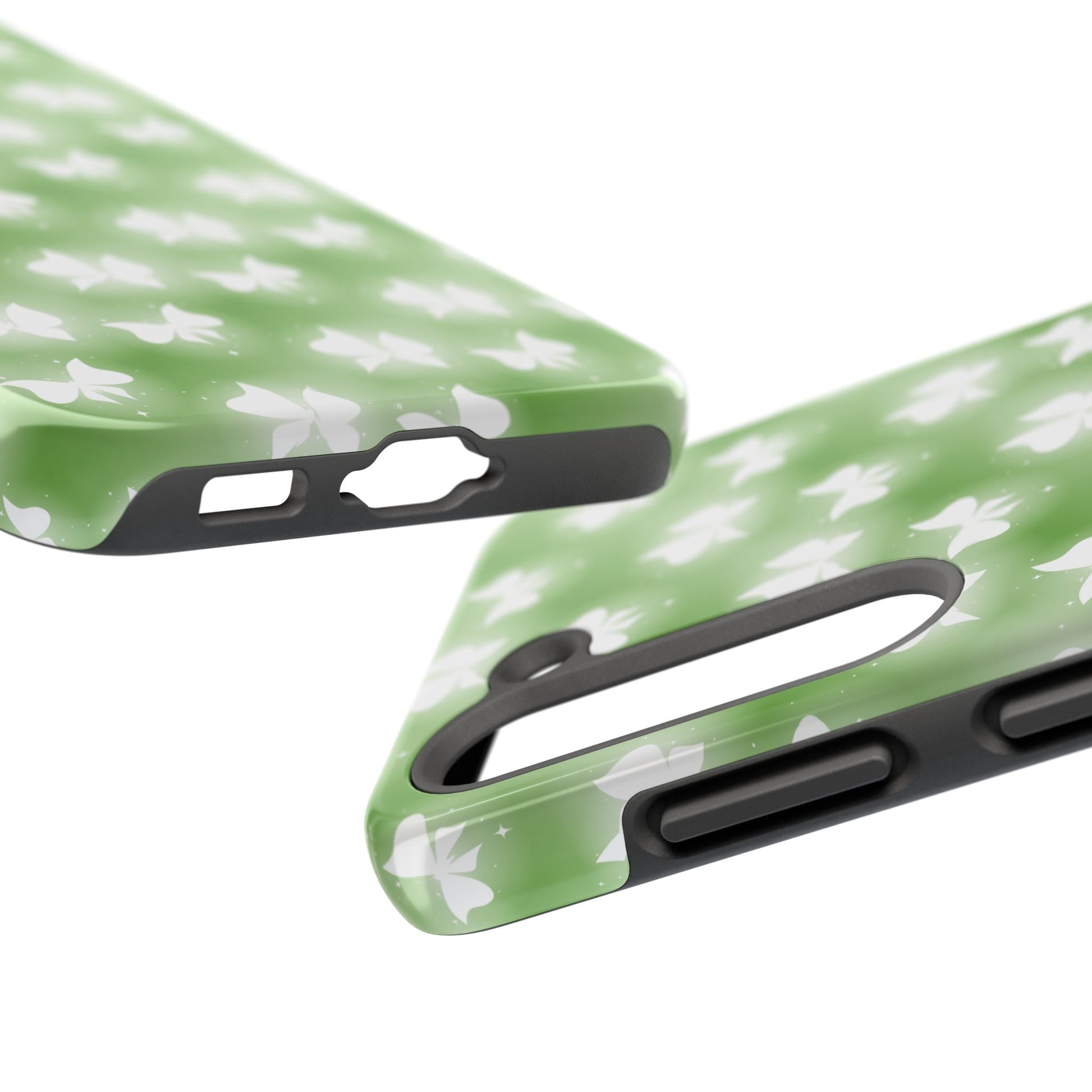 Nature-Inspired Tough Phone Case with Butterfly Design iPhone Samsung Galaxy - MahaCase