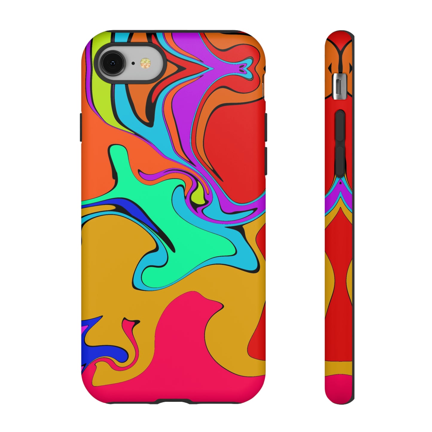 Color Swirl #22-Tough Cases - MahaCase
