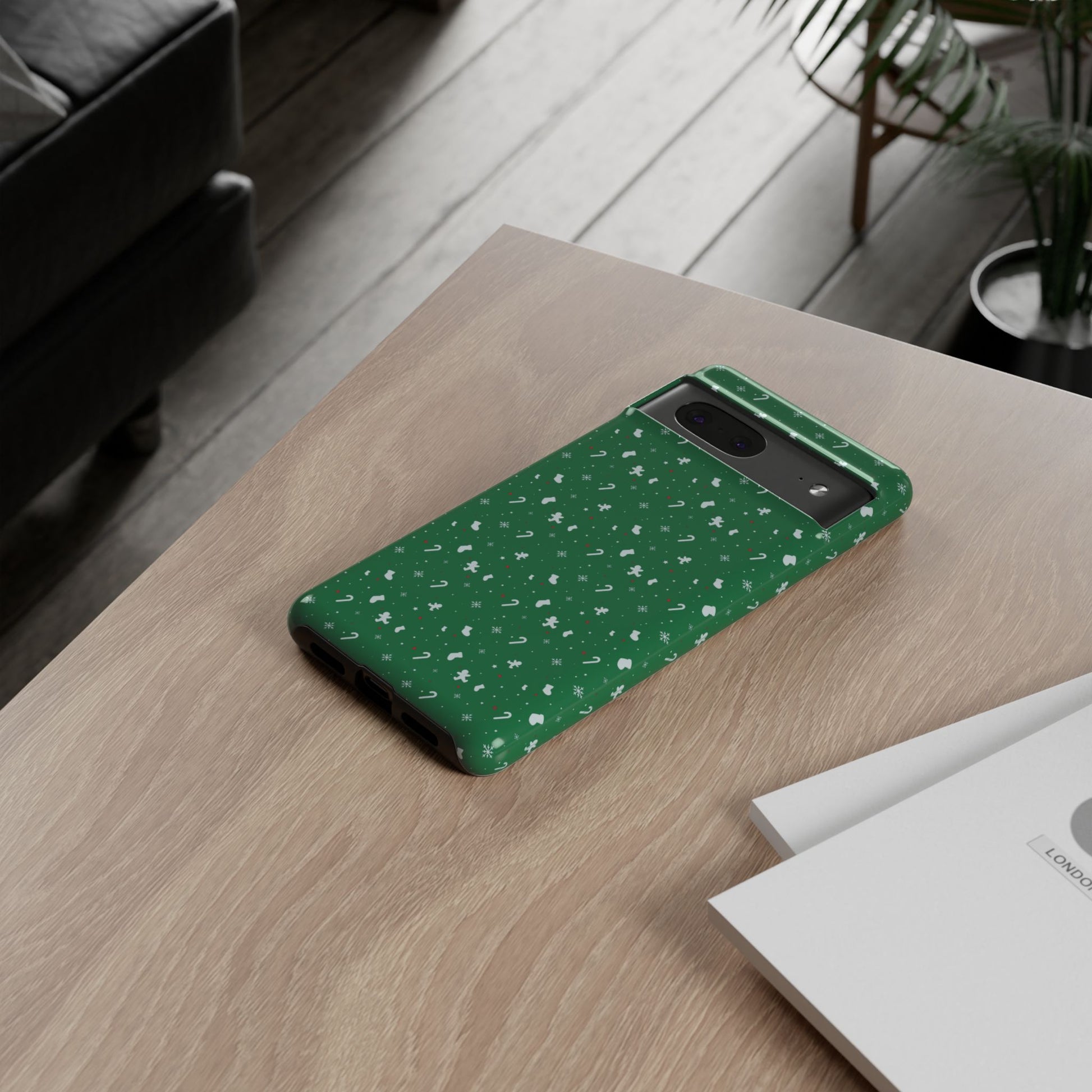 Candy Cane Blizzard #24 - Tough Cases iPhone Samsung Google Pixel - MahaCase
