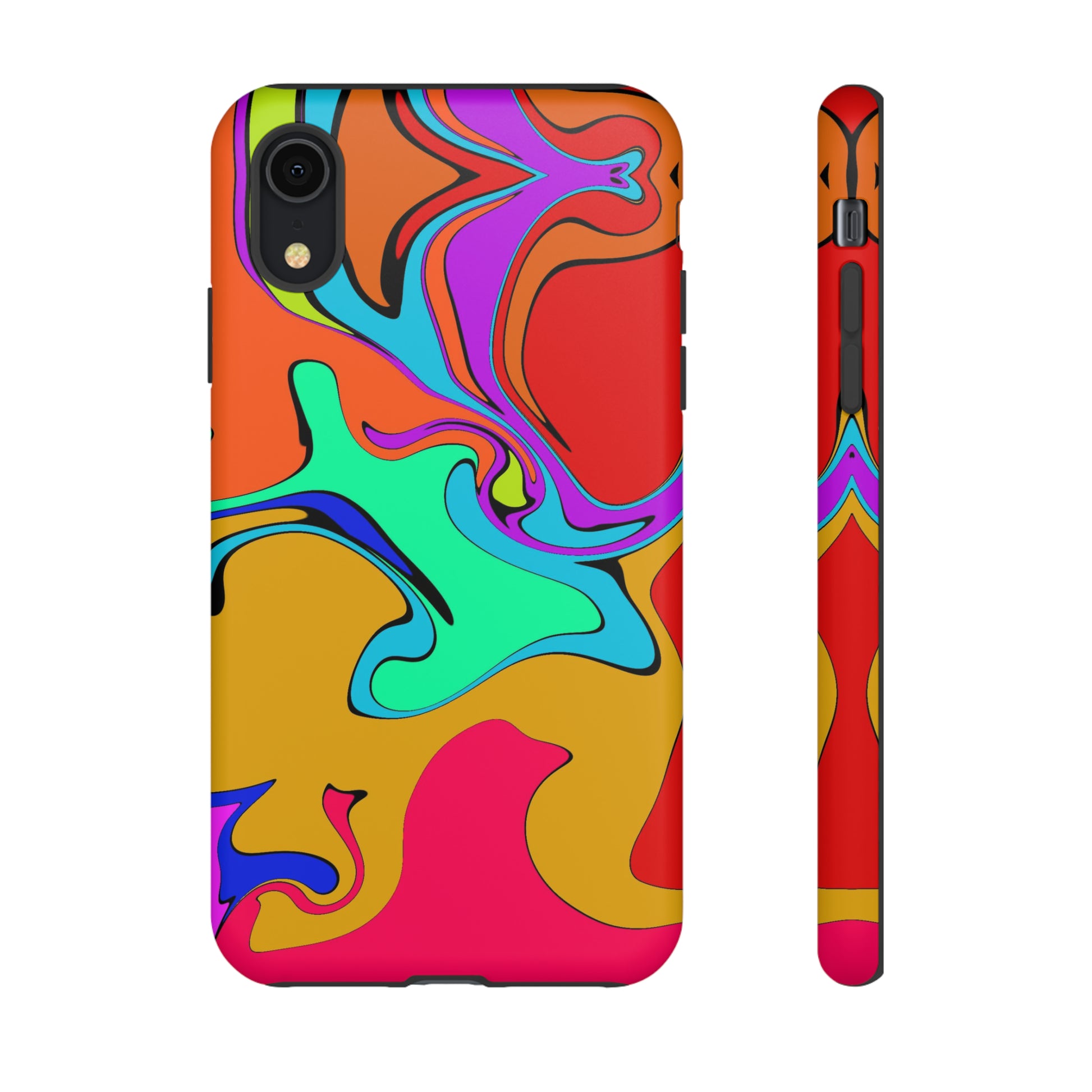 Color Swirl #22-Tough Cases - MahaCase