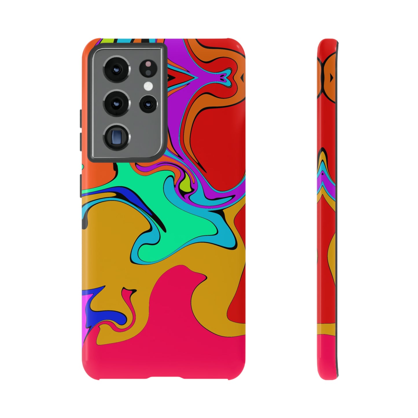 Color Swirl #22-Tough Cases - MahaCase