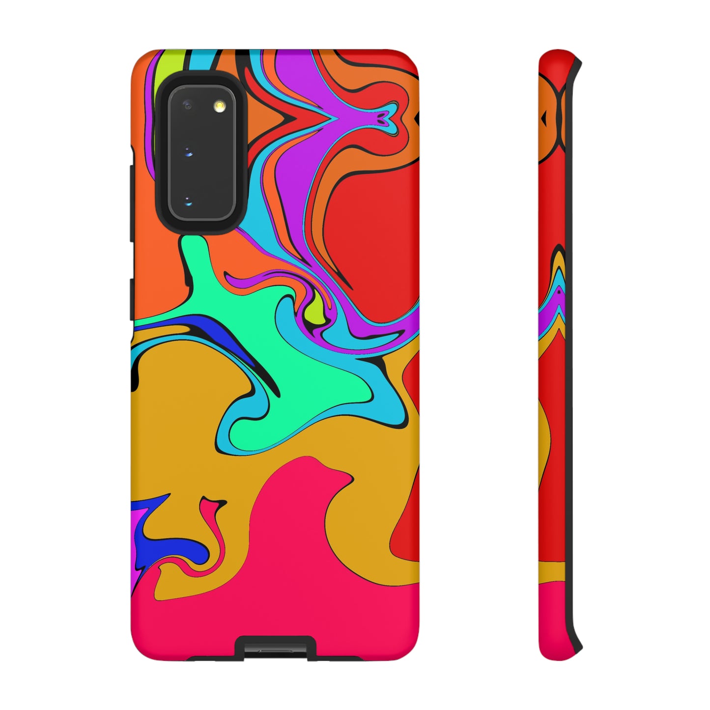 Color Swirl #22-Tough Cases - MahaCase