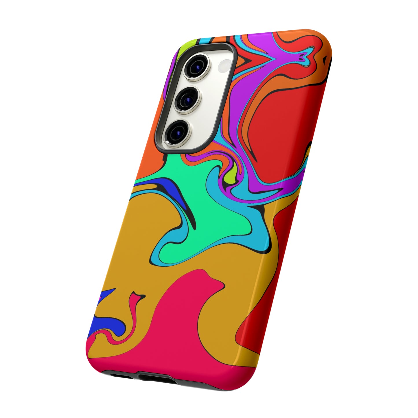 Color Swirl #22-Tough Cases - MahaCase