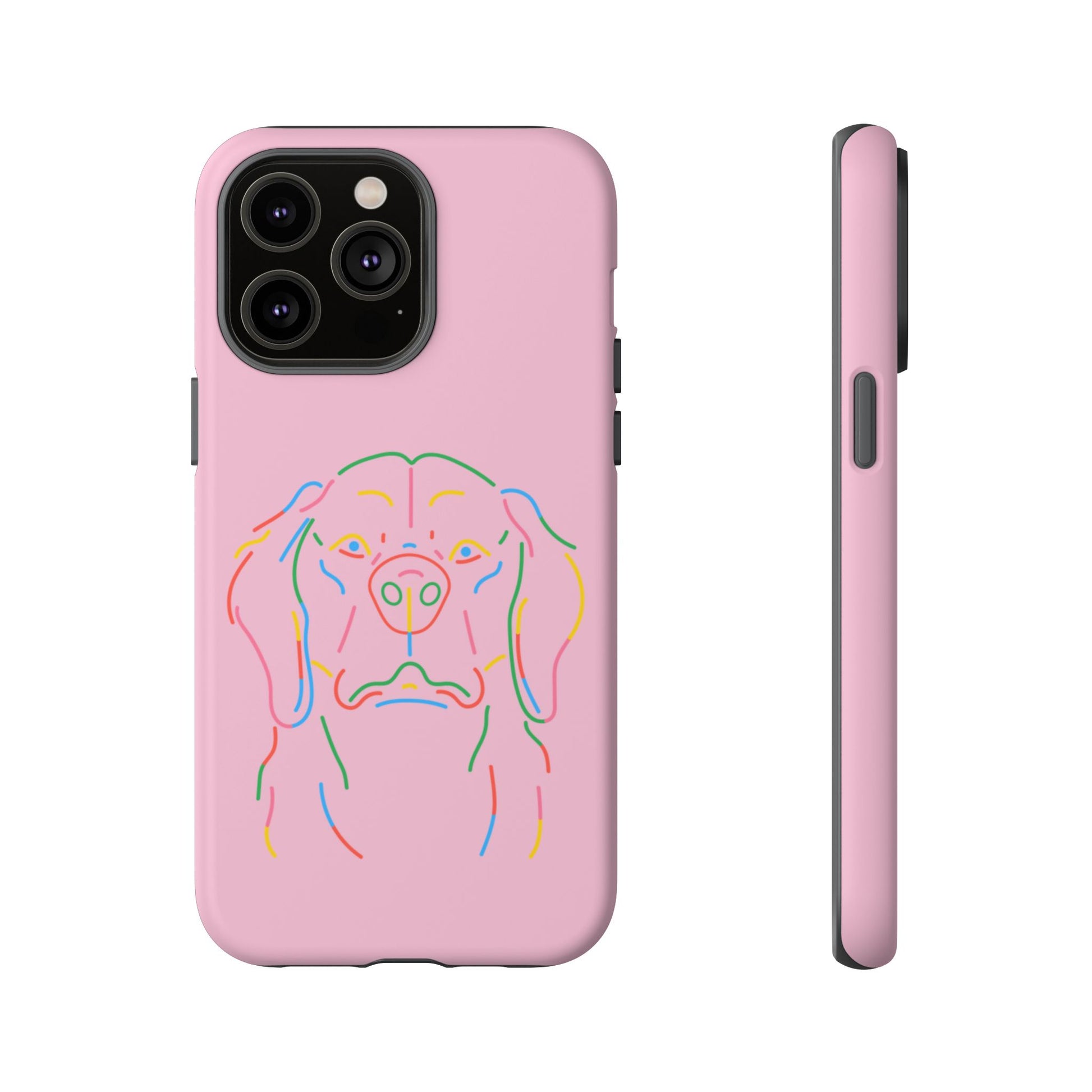 Pop Art Pup #24-Tough Cases iPhone Samsung Google Pixel - MahaCase