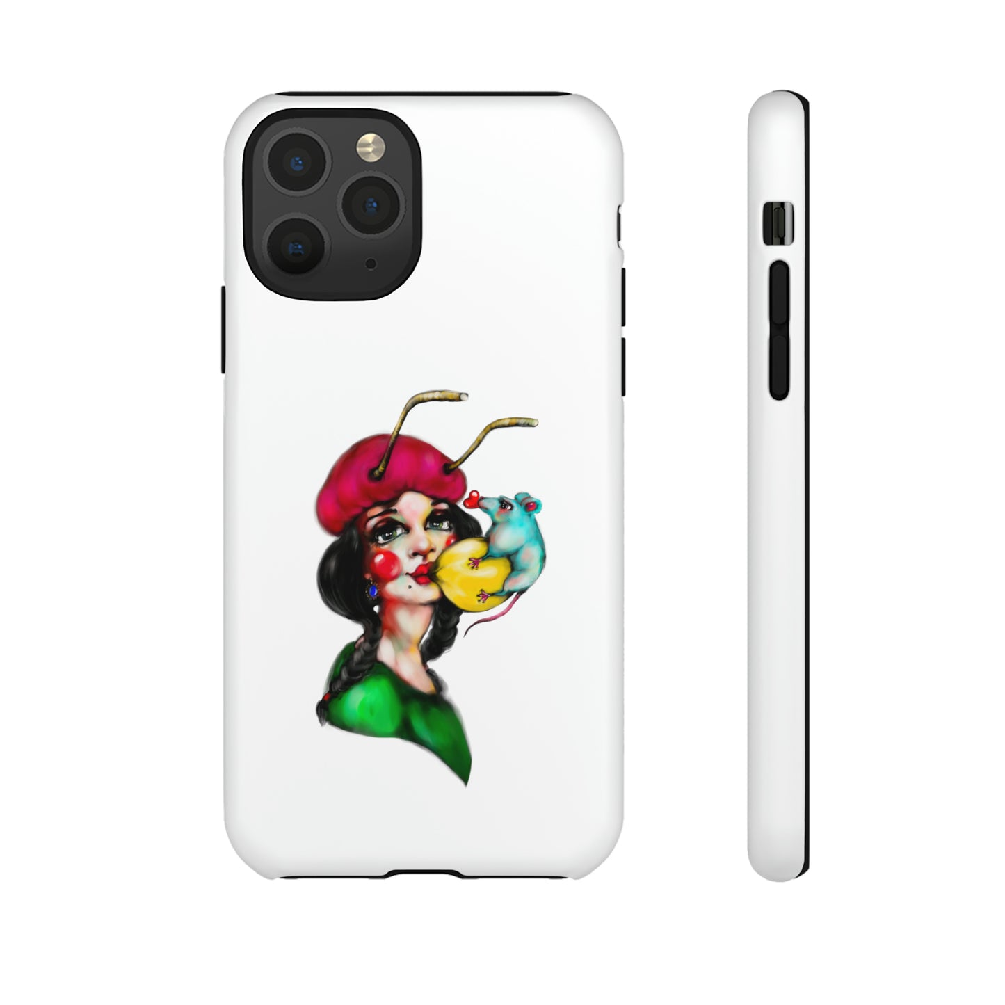 Design #211 White BKG-Tough Cases - MahaCase